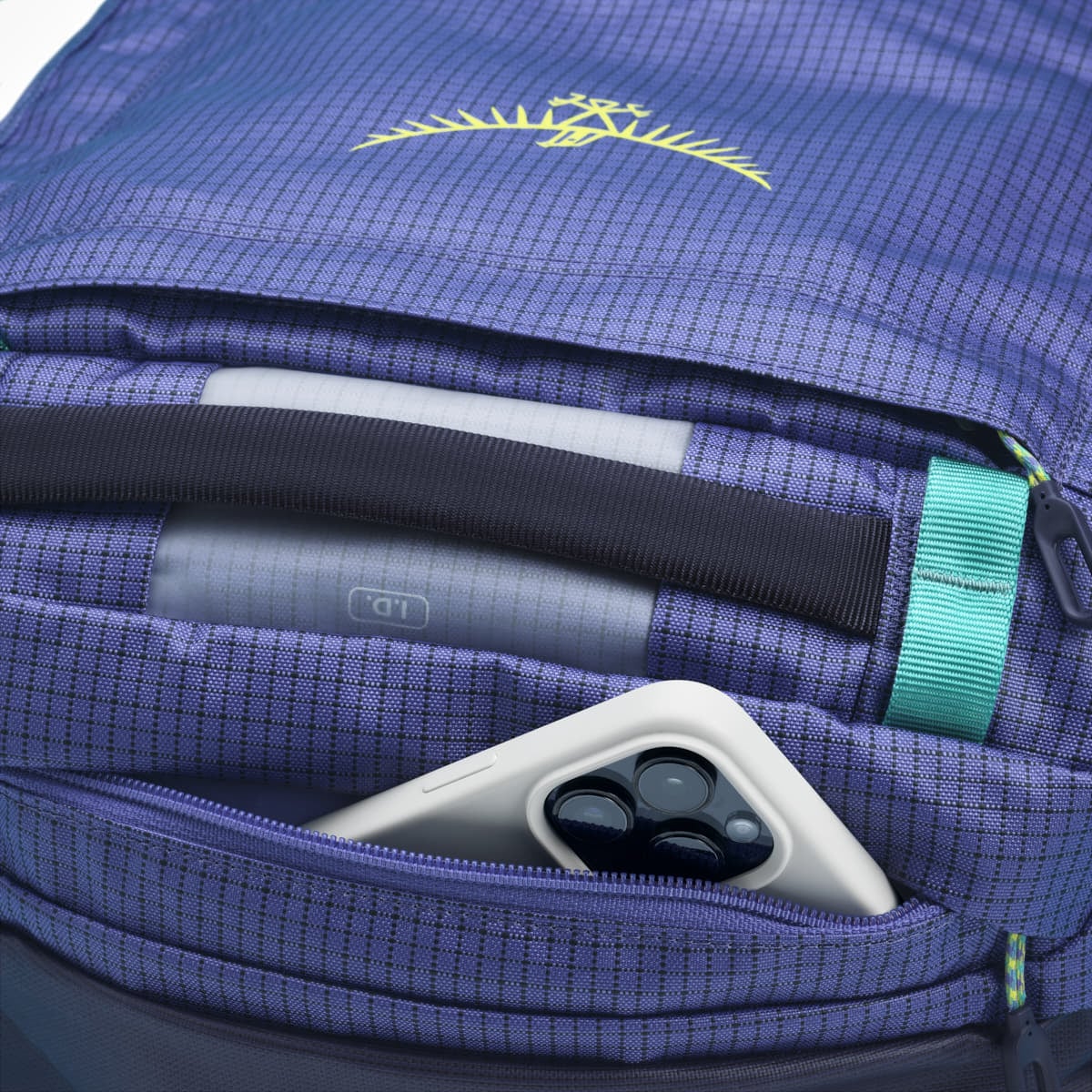 Rucksäcke für Männer Osprey Transporter 40 Duffle Backpack Euphoria Purple/ Purple Ink