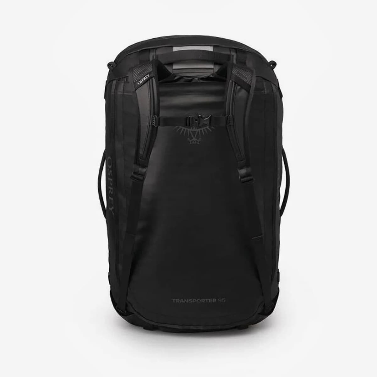 Axelremsväskor Osprey Transporter 95 Raven Black/ Black