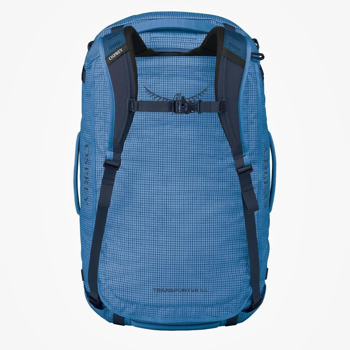Axelremsväskor Osprey Transporter 95 Blue Flame/ Scoria Blue