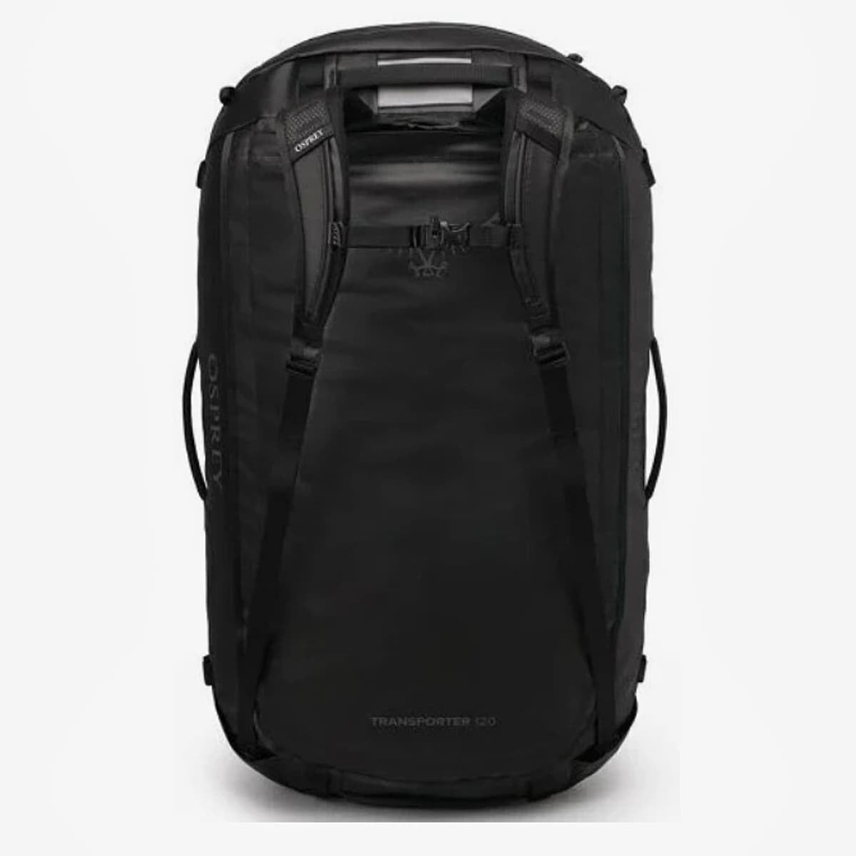 Axelremsväskor för män Osprey Transporter 120 Raven Black/ Black