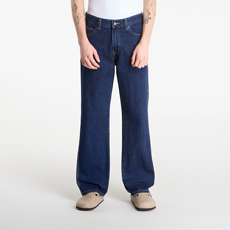 Calças de ganga Dickies 954 Relaxed Straight Work Jeans Dark Indigo