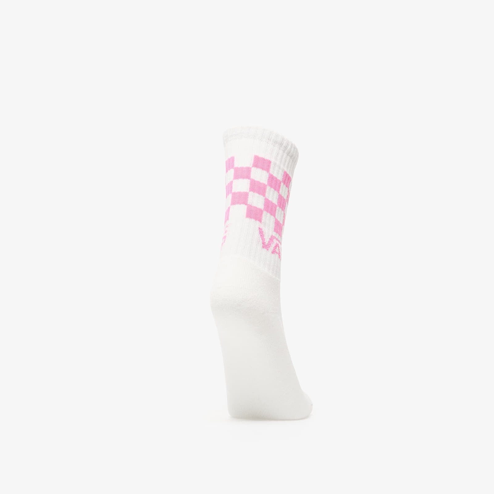 Men's socks Vans Classic Check Crew Checkerboard Pink Fizz