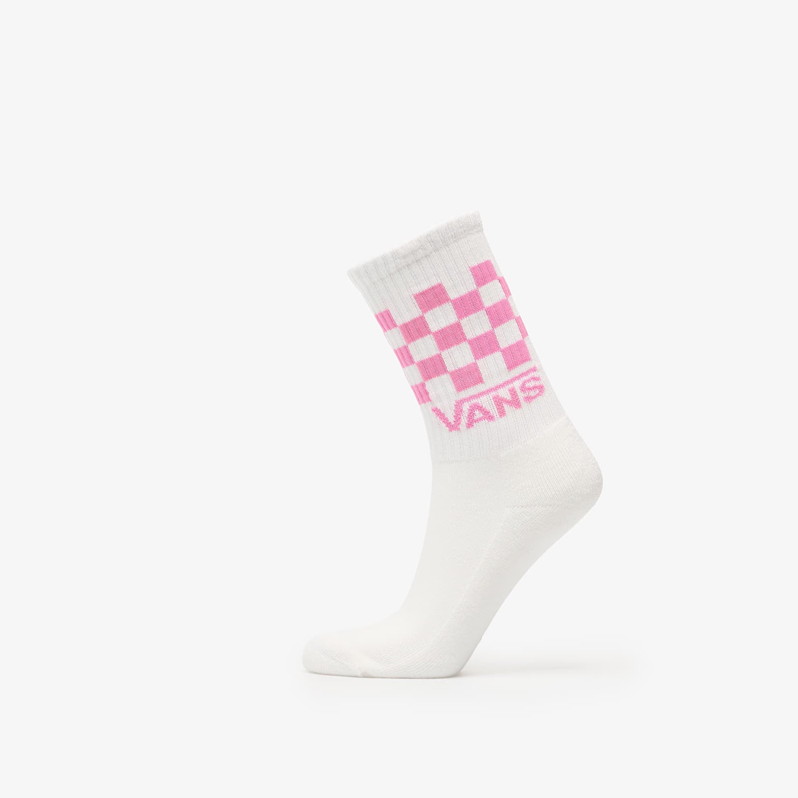 Men's socks Vans Classic Check Crew Checkerboard Pink Fizz
