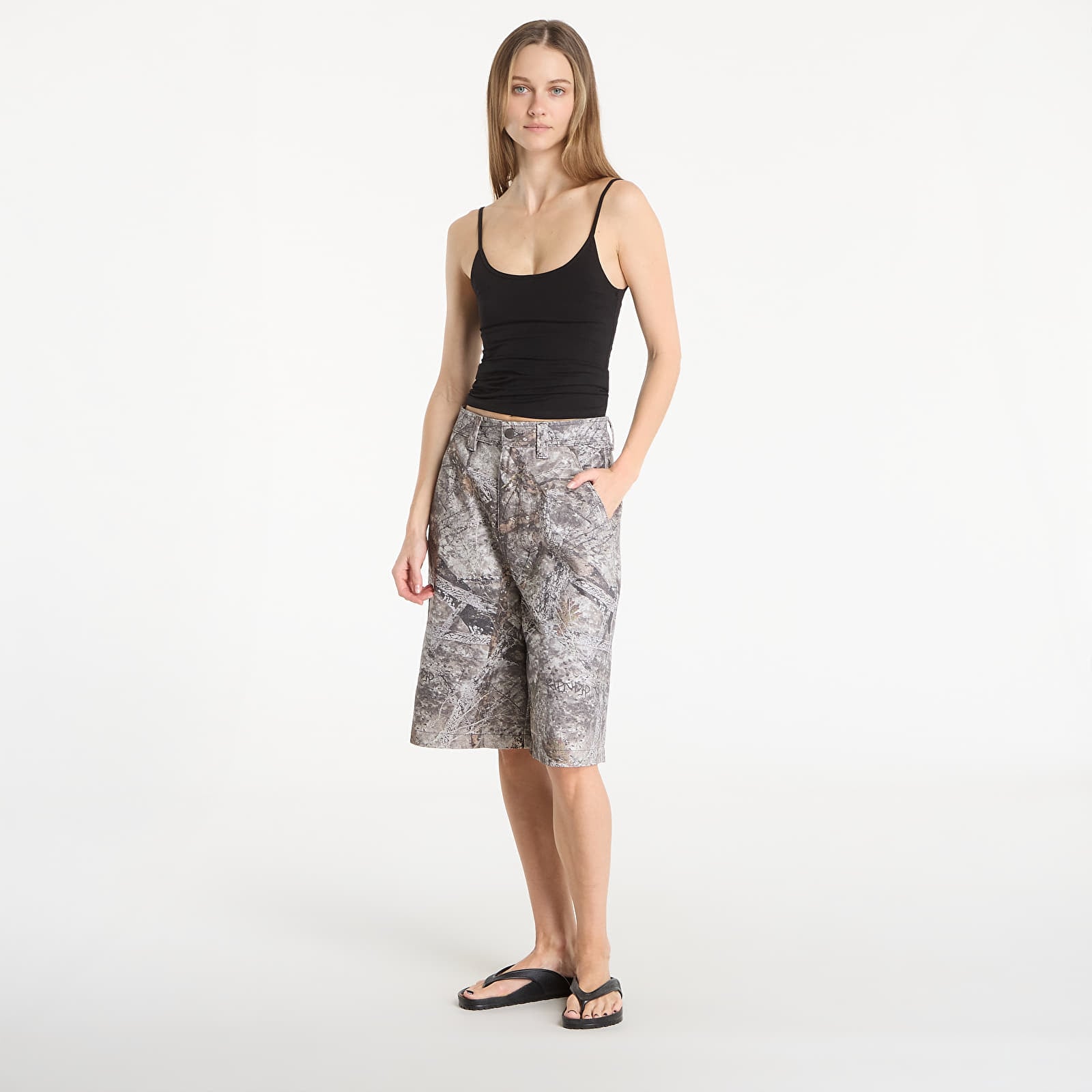 Pánske šortky RIPNDIP Nermal Tree Camo Denim Shorts Nerm Tree Camo