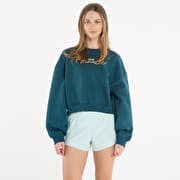 New Balance Linear Heritage Fleece Crew Medusa Green