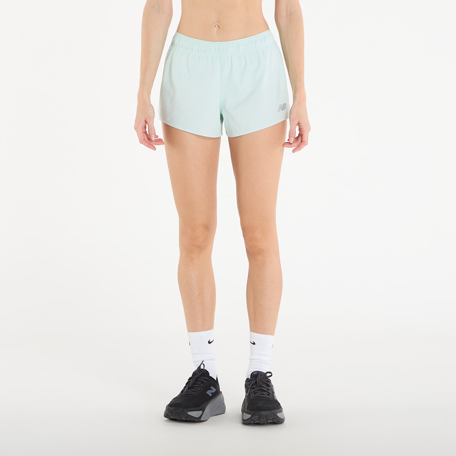 Dámské kraťasy New Balance RC Short 3" Cosmic Jade