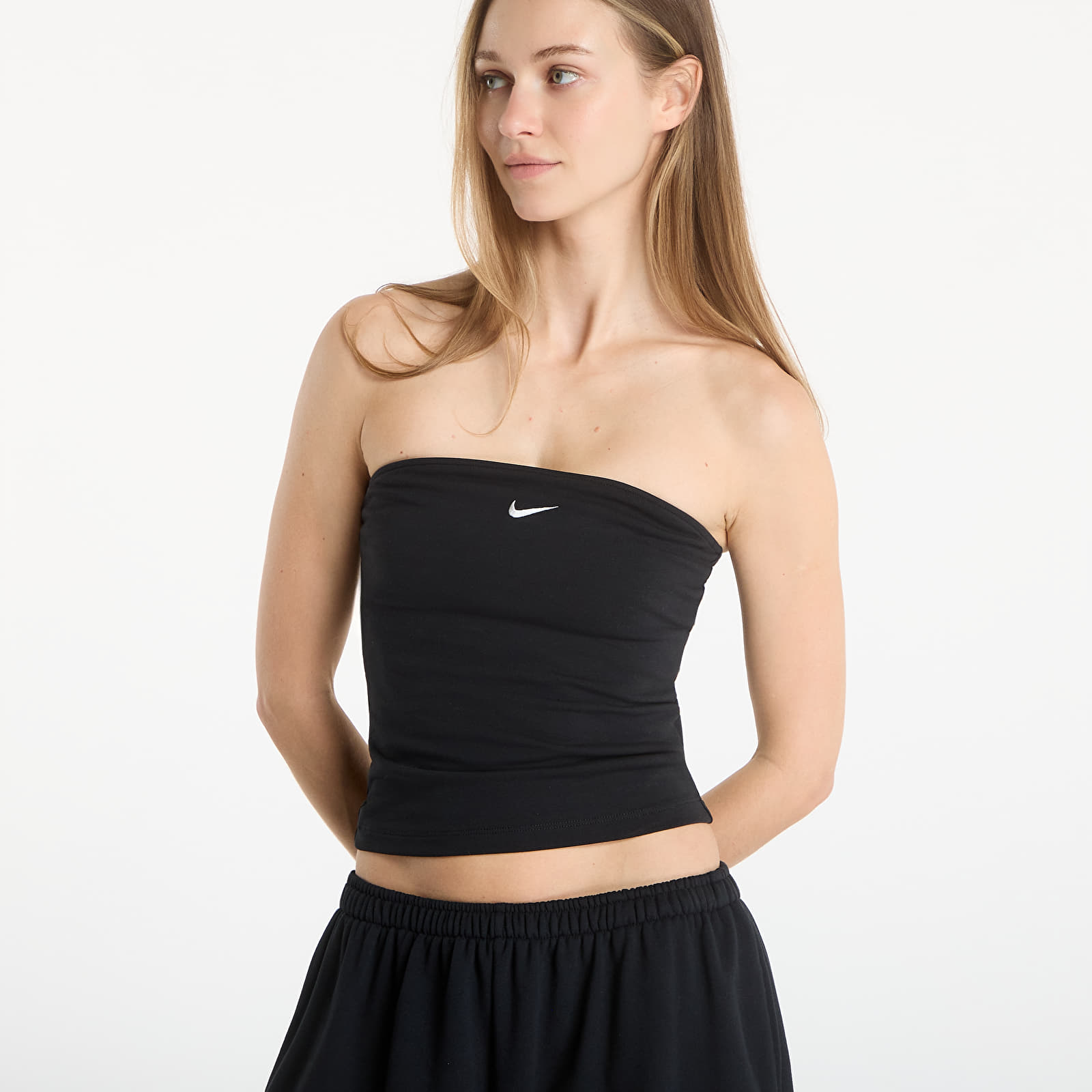 Ženske majice Nike Sportswear Women's Tube Top Black/ Sail