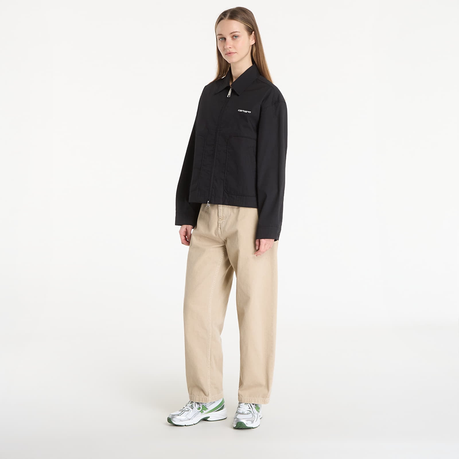 Női kabátok Carhartt WIP W' Postal Jacket Black/ Wax