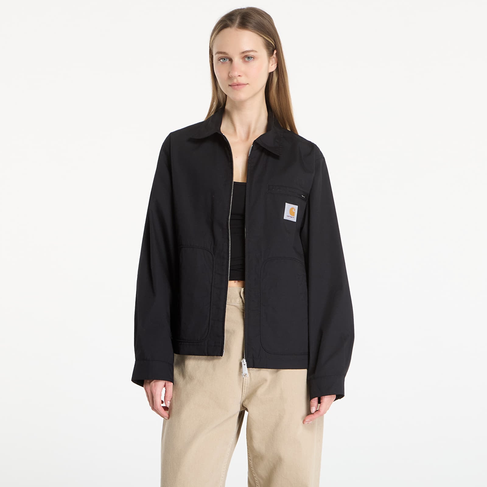 Moške jakne Carhartt WIP Postal Jacket UNISEX Black