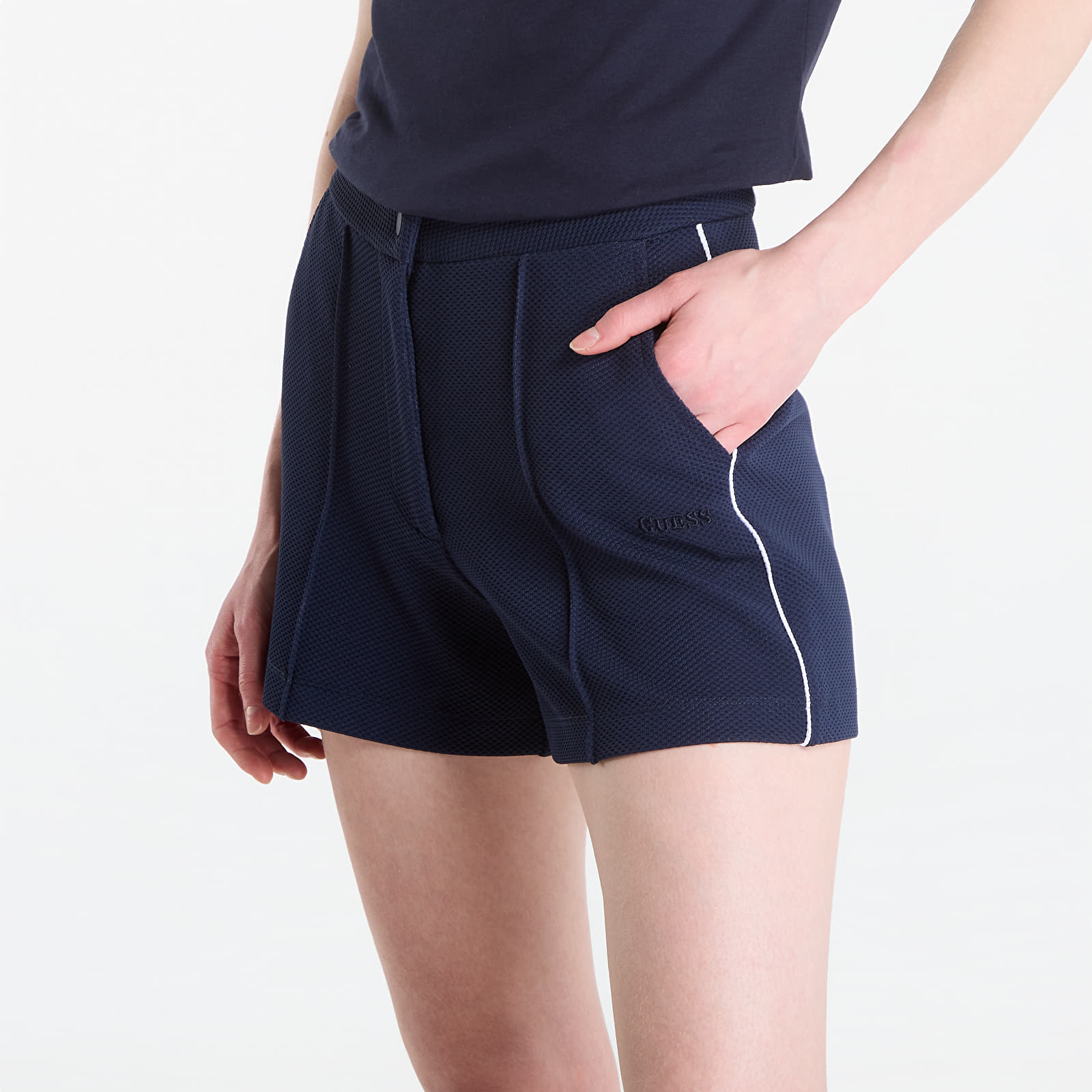 Shorts GUESS Sarah Pique Shorts Daring Ocean