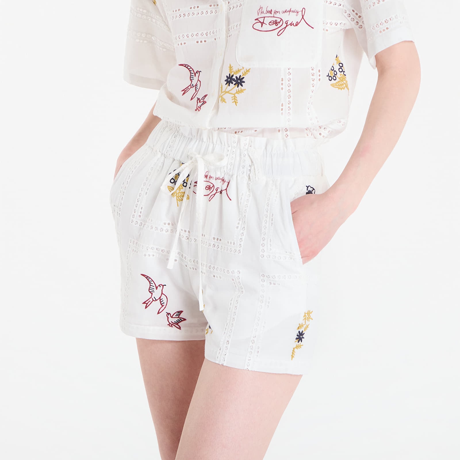 Shorts Desigual Pant Martin Pants White