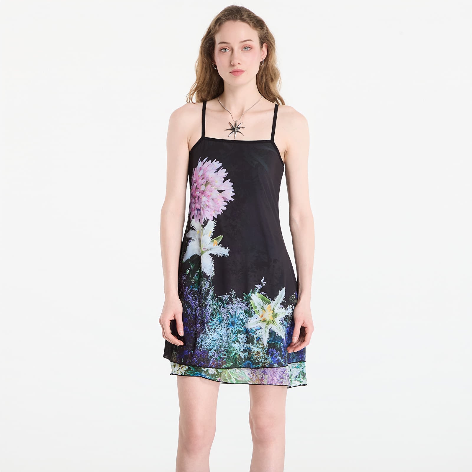 Облекло Desigual Vest Lempicka Dress Green M