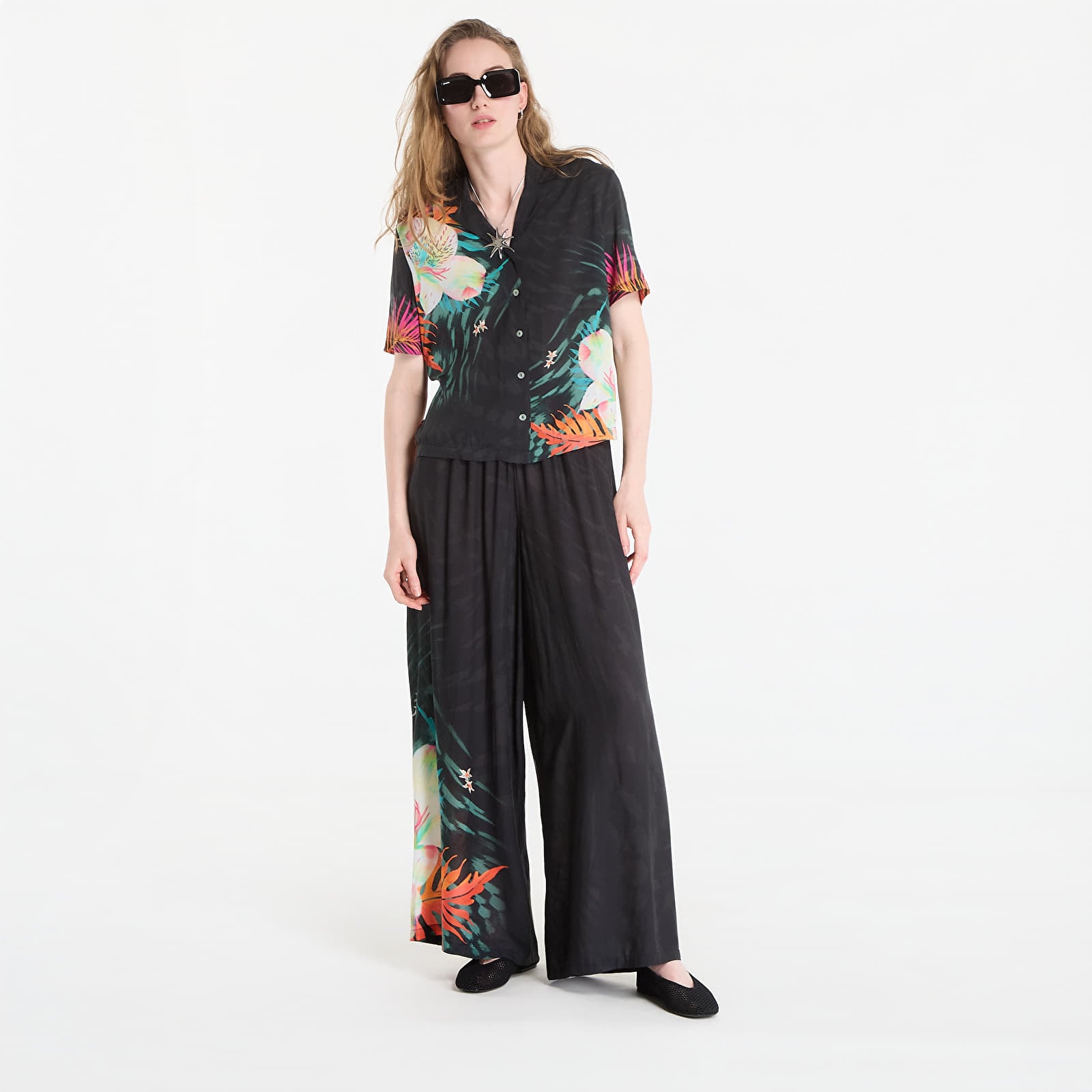 Pants Desigual Pant Swim-Daikiri Pants Black