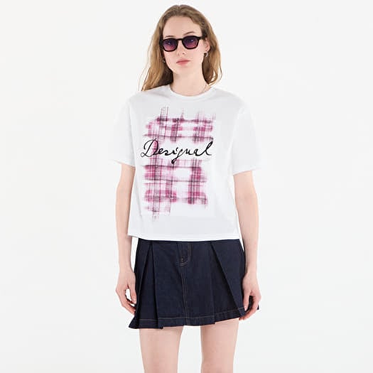 T-skjorte Desigual Ts Cracovia T-Shirt White