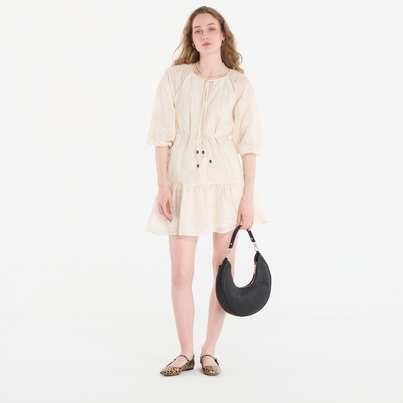 Dresses Desigual Vest Silviboho Dress White