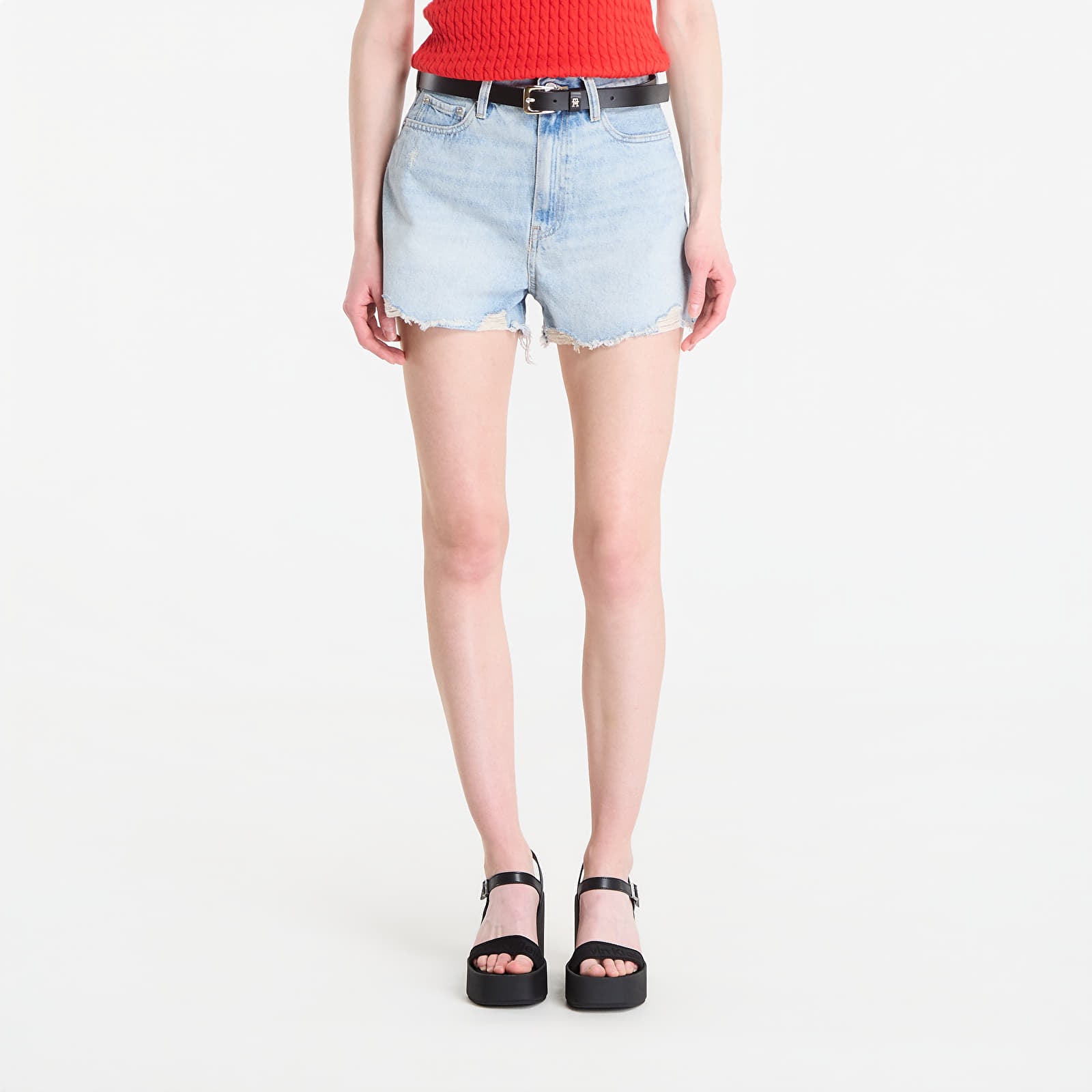Korte broeken Tommy Hilfiger Denim Eve Mini Flare Short Hw Kyle