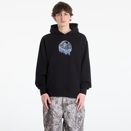 Sweatshirt RIPNDIP Out Of Time Hoodie Black Wash