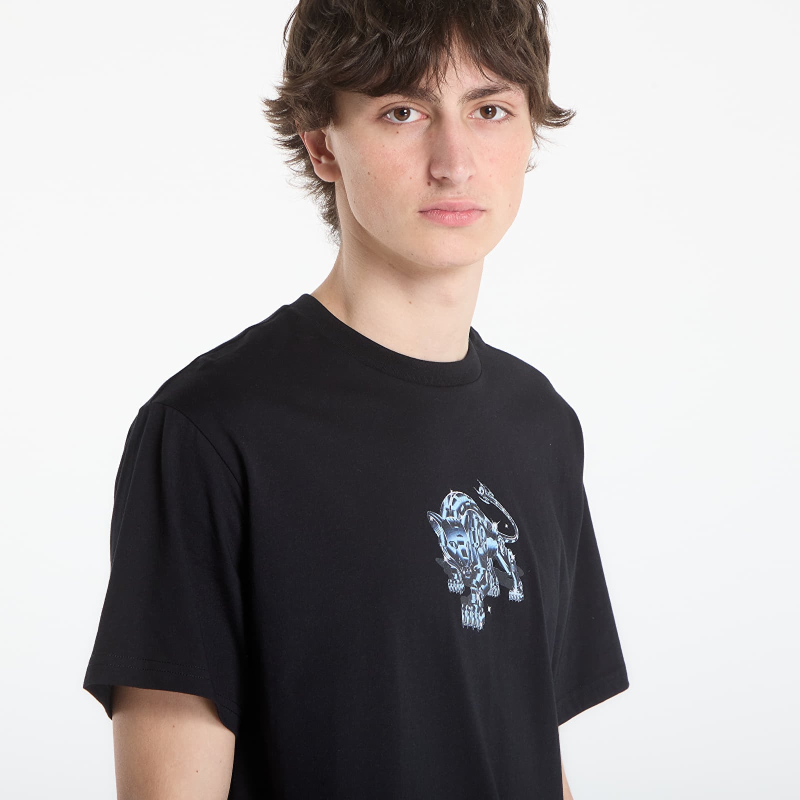 Muške majice kratkih rukava RIPNDIP Cyborg Tee Black Wash