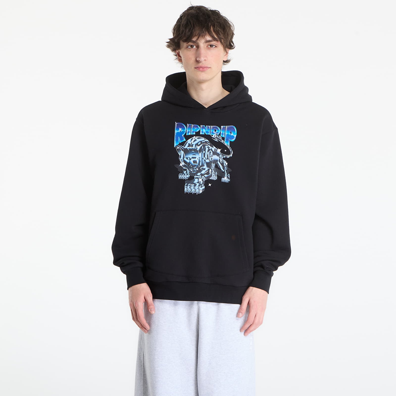 Sweatshirt RIPNDIP Cyborg Hoodie Black Wash M