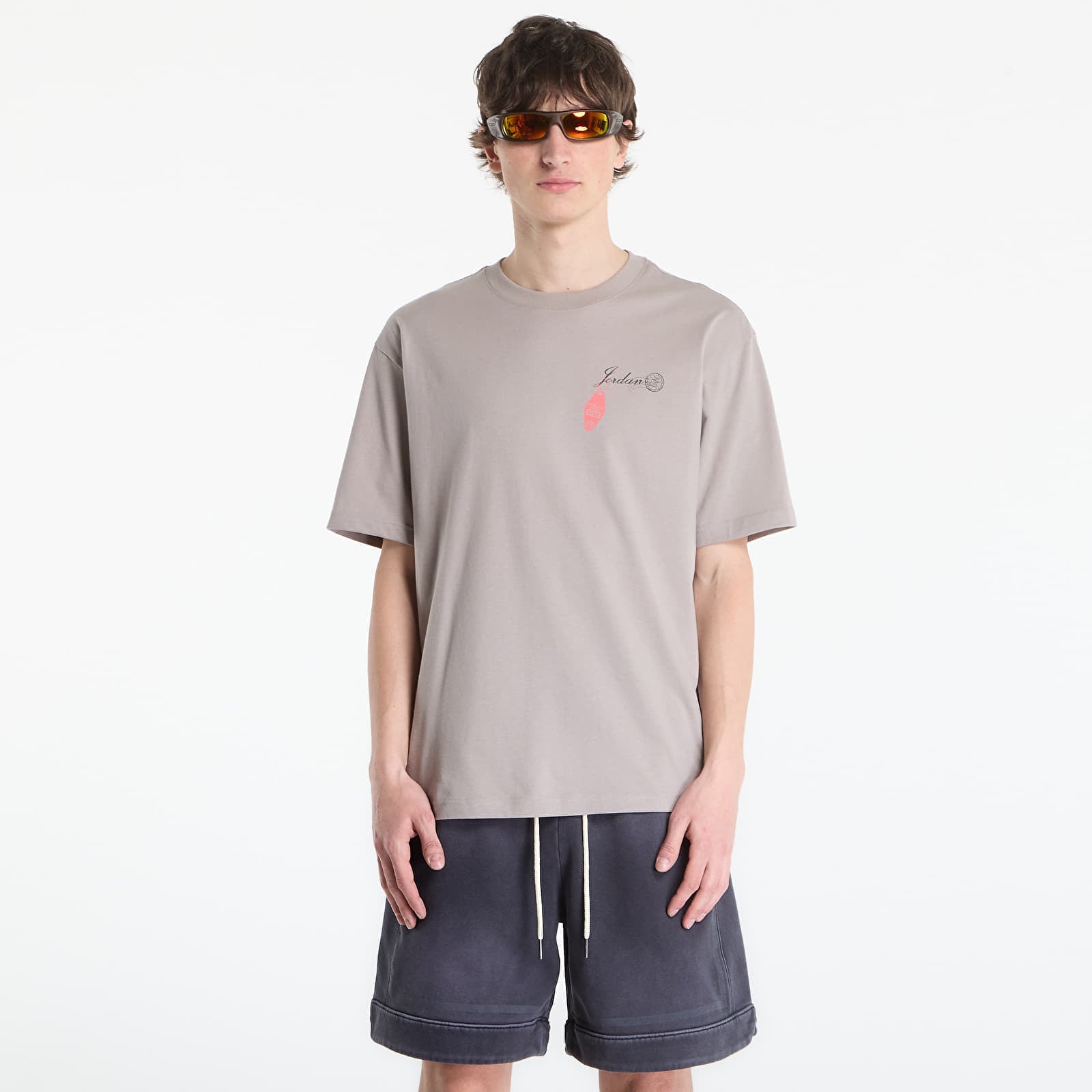 T-shirt Jordan Men's Graphic T-Shirt Enigma Stone/ Infrared 23 S