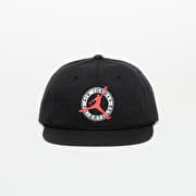 Jordan Flight Club Pro Unstructured Flat Bill Hat Black/ Black