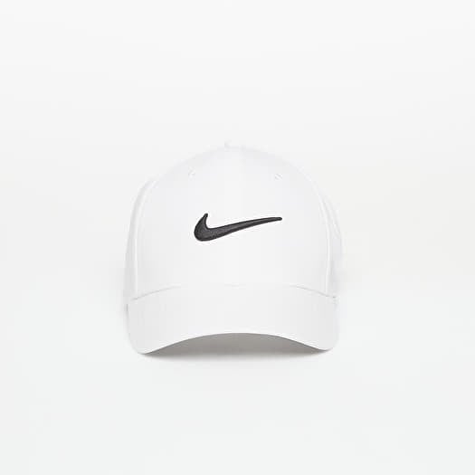Hætte Nike Dri-FIT Club Structured Swoosh Cap White/ Black