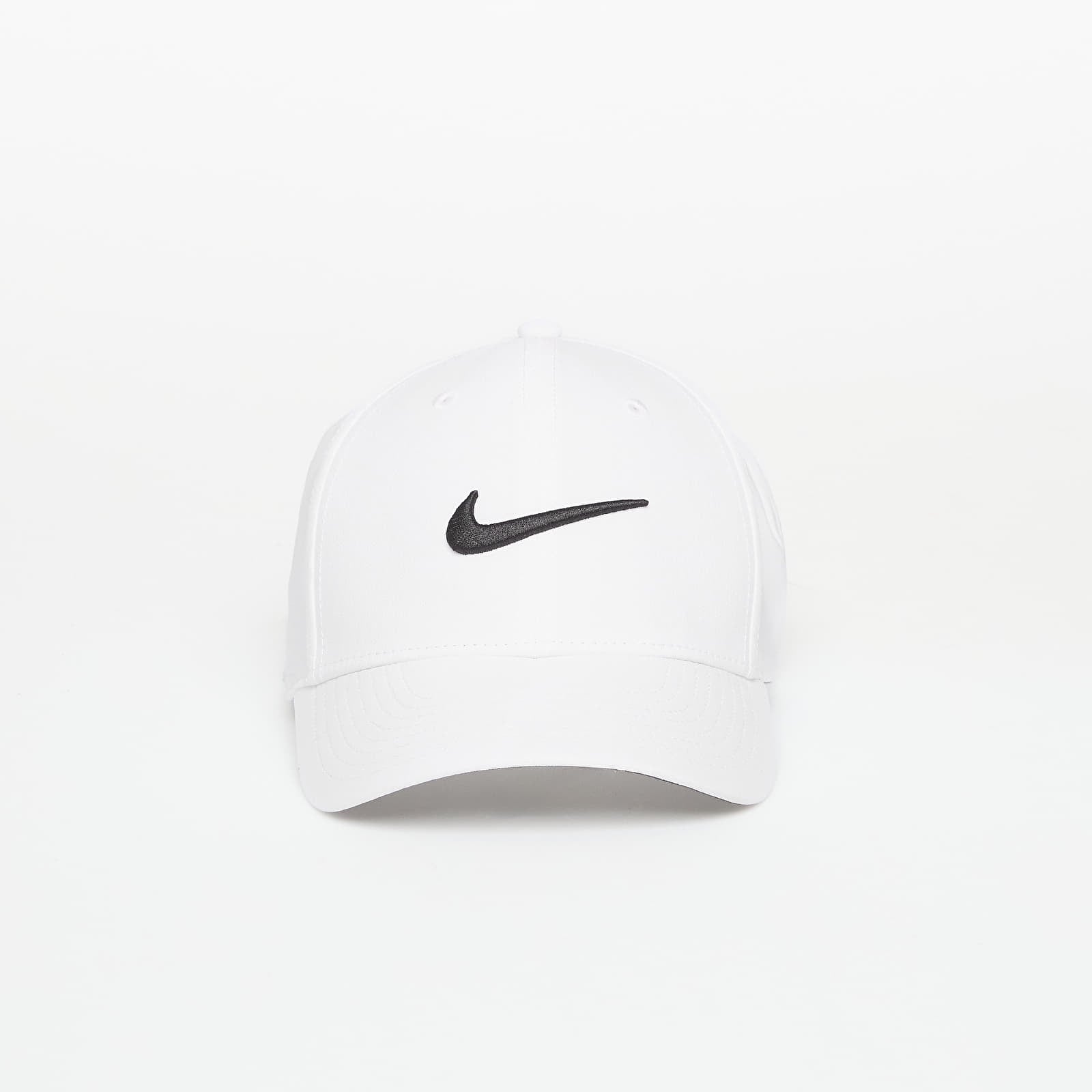 Ανδρικά καπέλα Nike Dri-FIT Club Structured Swoosh Cap White/ Black
