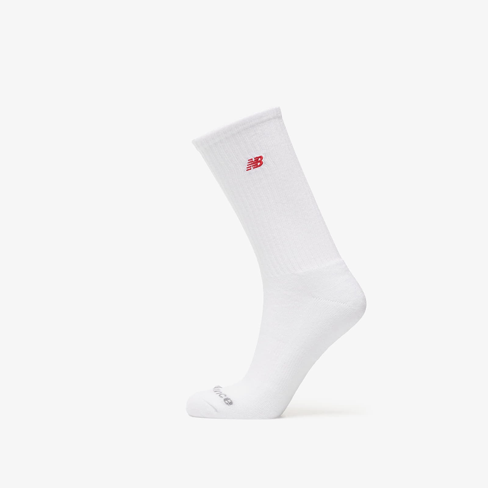 Muške čarape New Balance Red Patch Logo Crew Socks 3-Pack Black/ White/ Grey