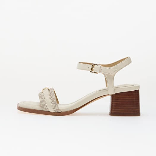 Michael Kors Mandy Signature Logo Sandal Vanilla