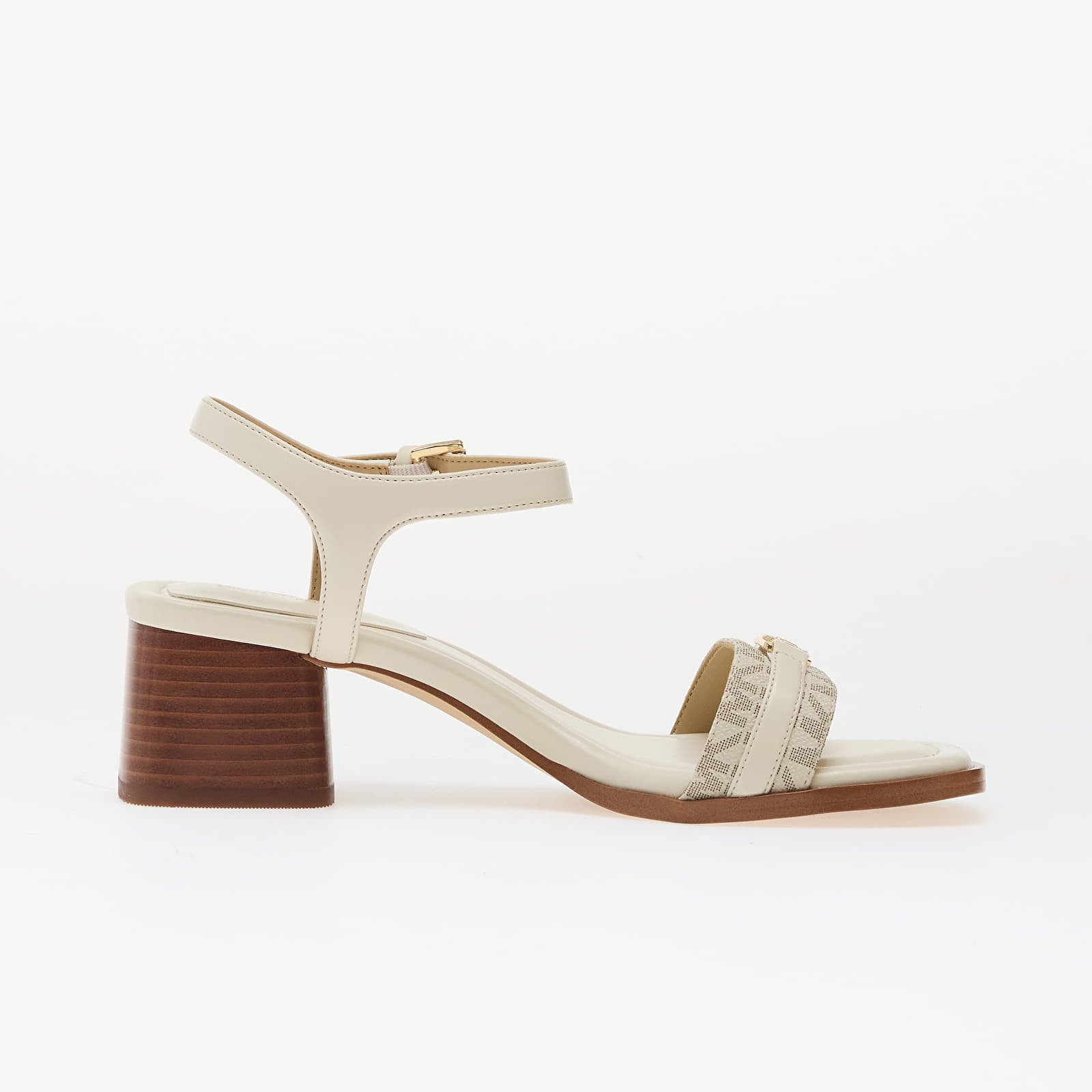 Ženski čevlji Michael Kors Mandy Signature Logo Sandal Vanilla