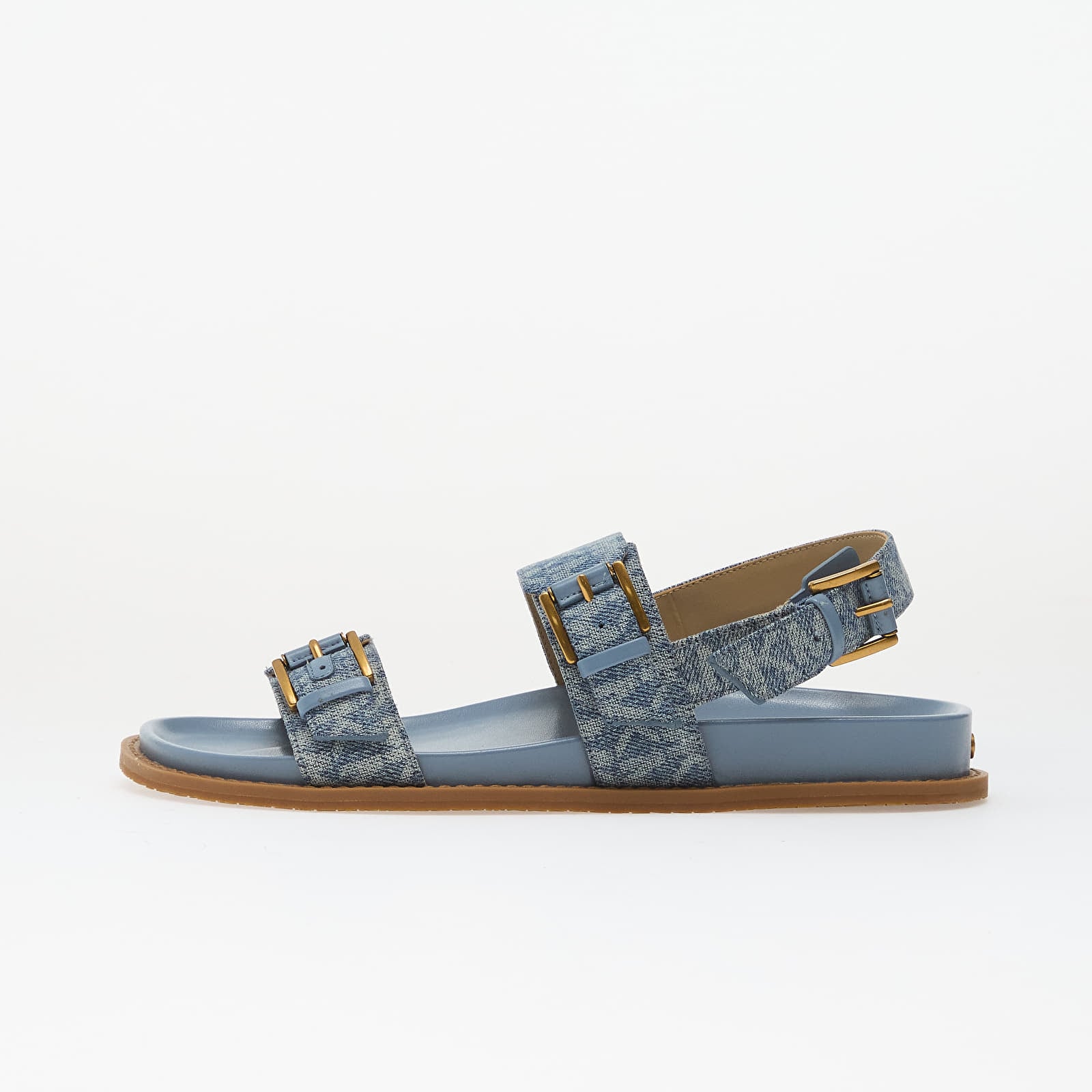 Дамски кецове и обувки Michael Kors Nia Flat Sandal New Horizon Wash