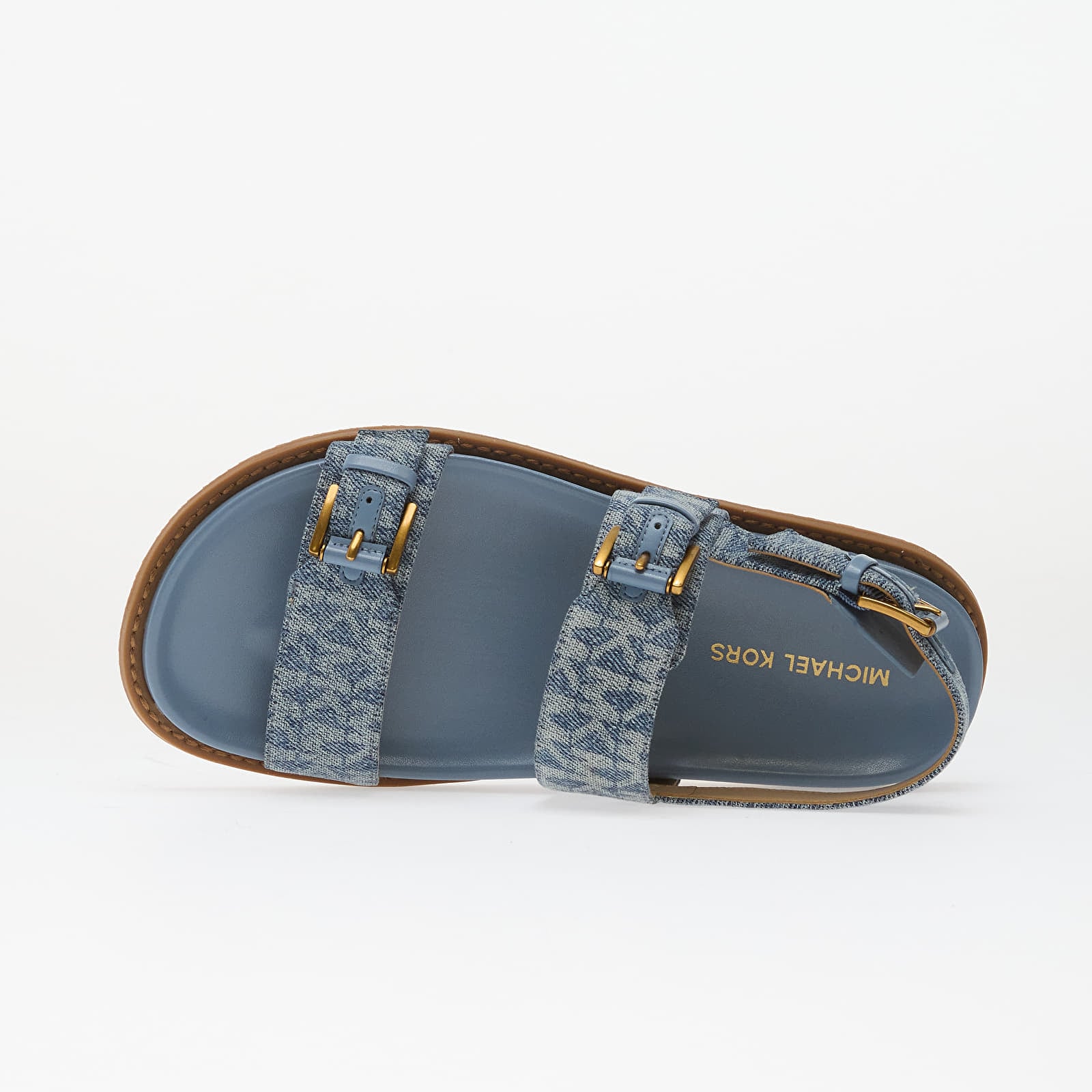 Дамски кецове и обувки Michael Kors Nia Flat Sandal New Horizon Wash