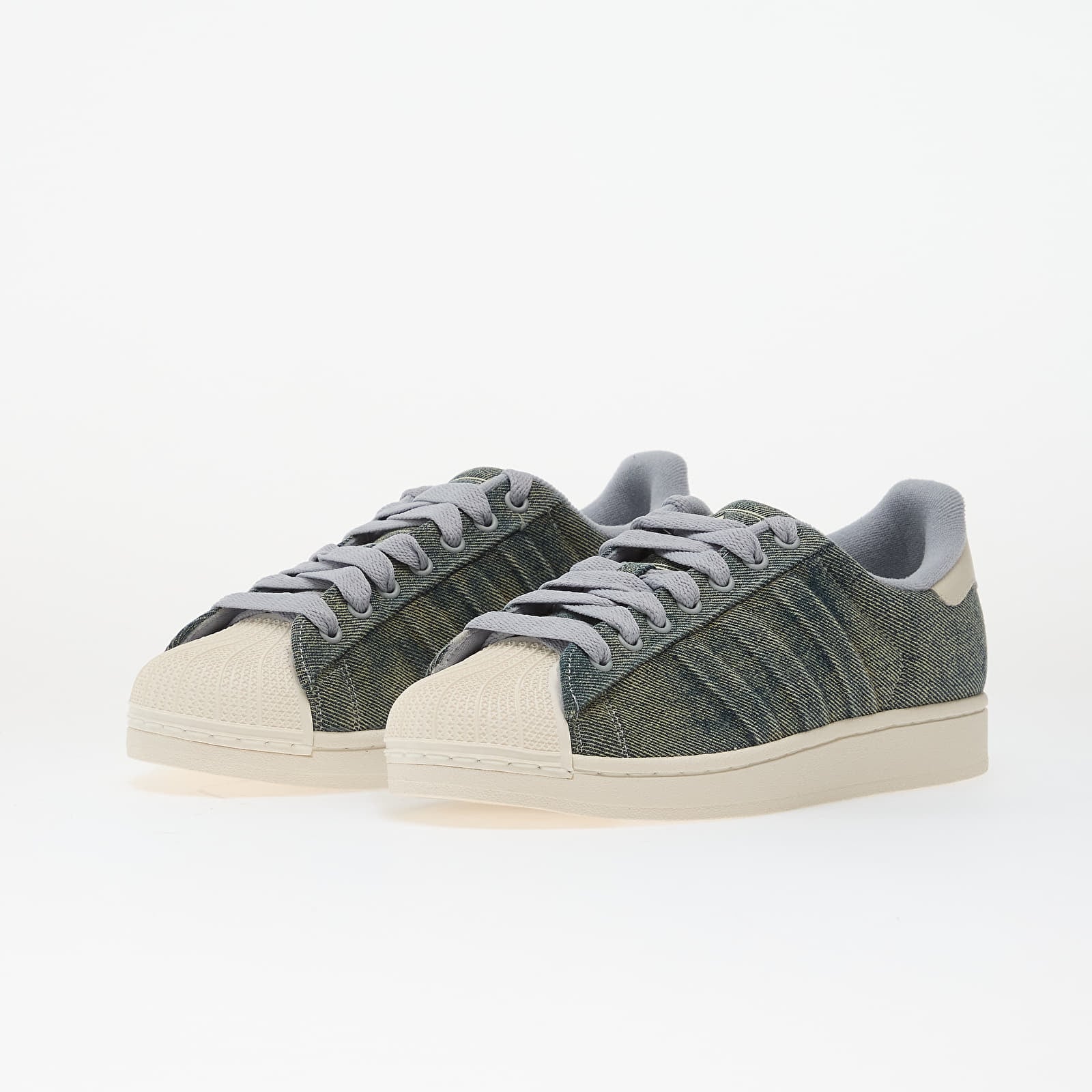 Men's sneakers and shoes adidas Superstar II Halo Silver/ Halo Silver/ Core White