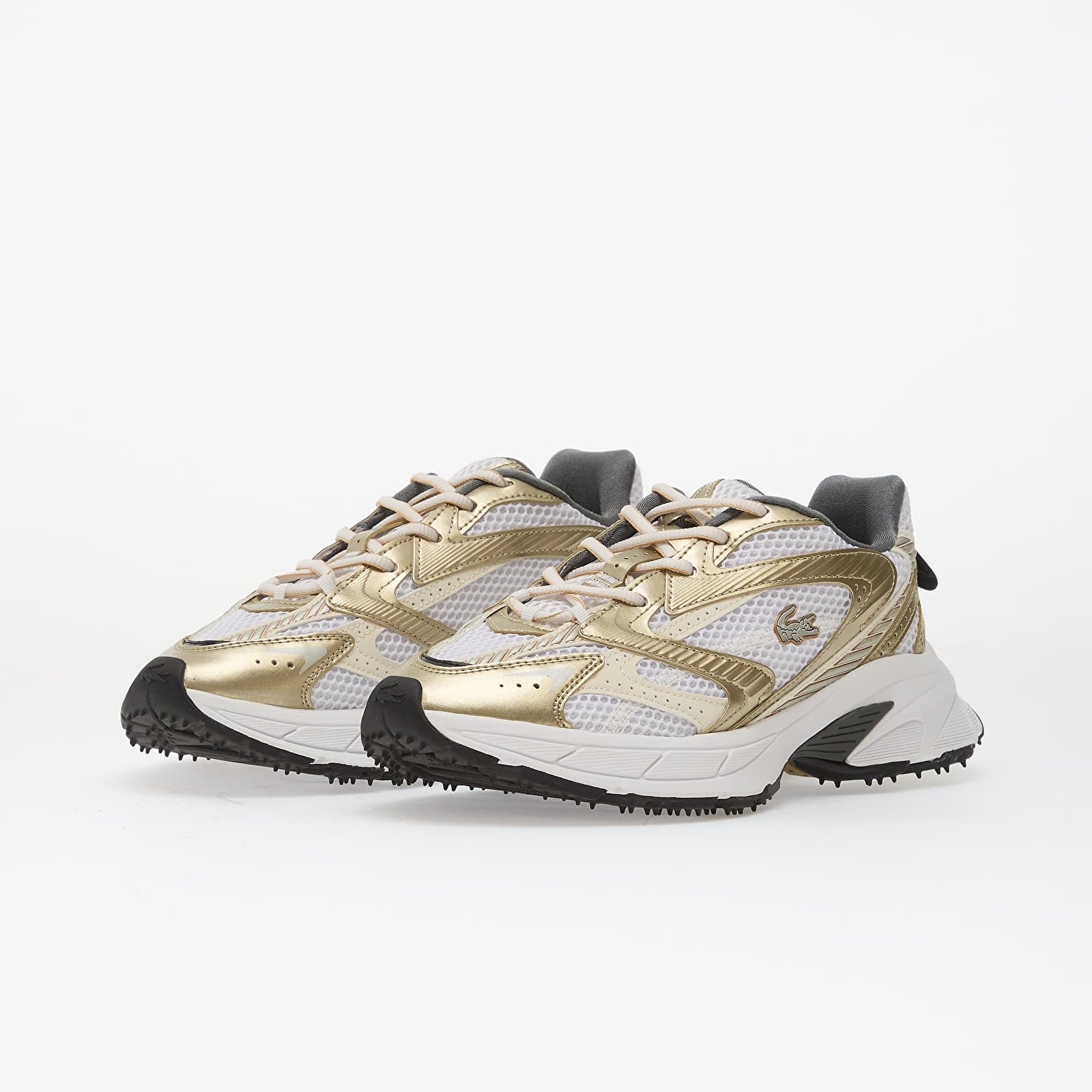 Women's sneakers and shoes LACOSTE L003 Neo Shot White/ Gold
