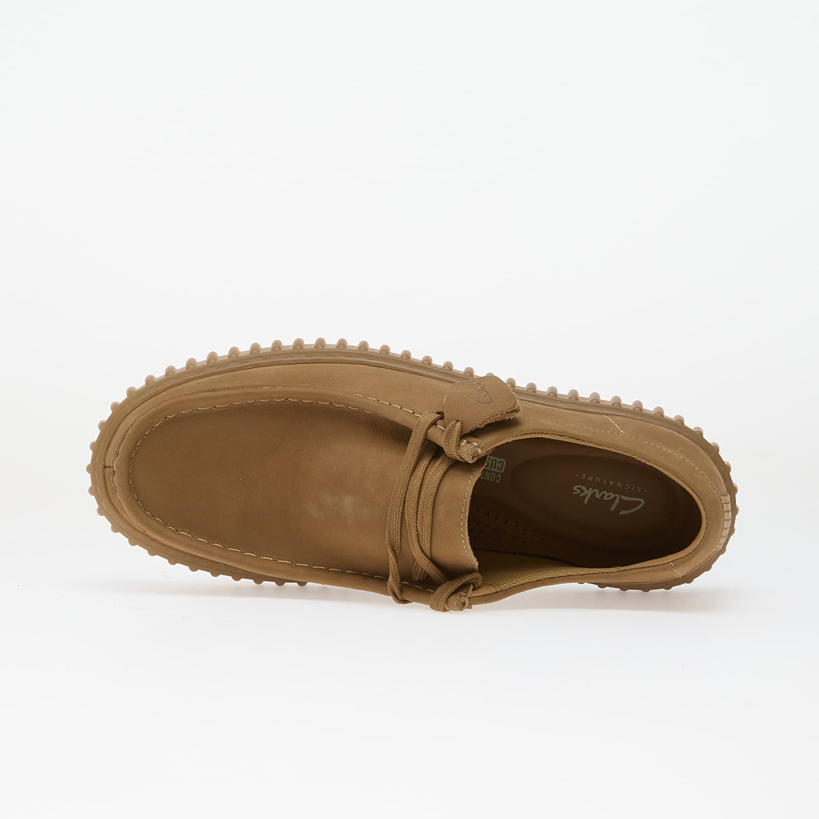 Pánske tenisky a topánky Clarks Torhill Lo Dark Sand Leather