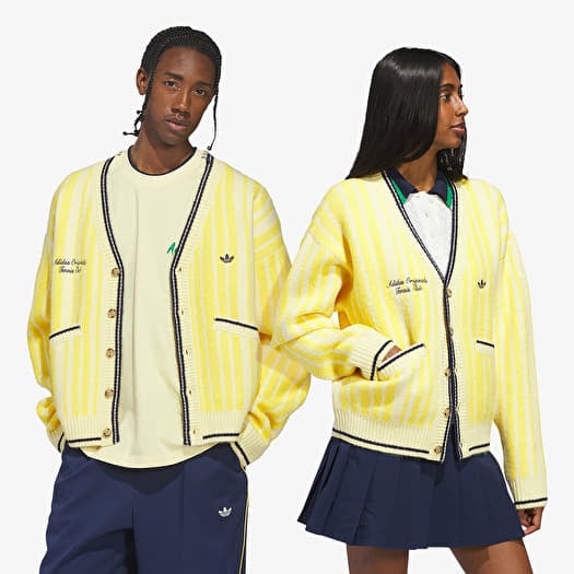 Sweater adidas Cheviot Knit Cardigan UNISEX Almost Yellow