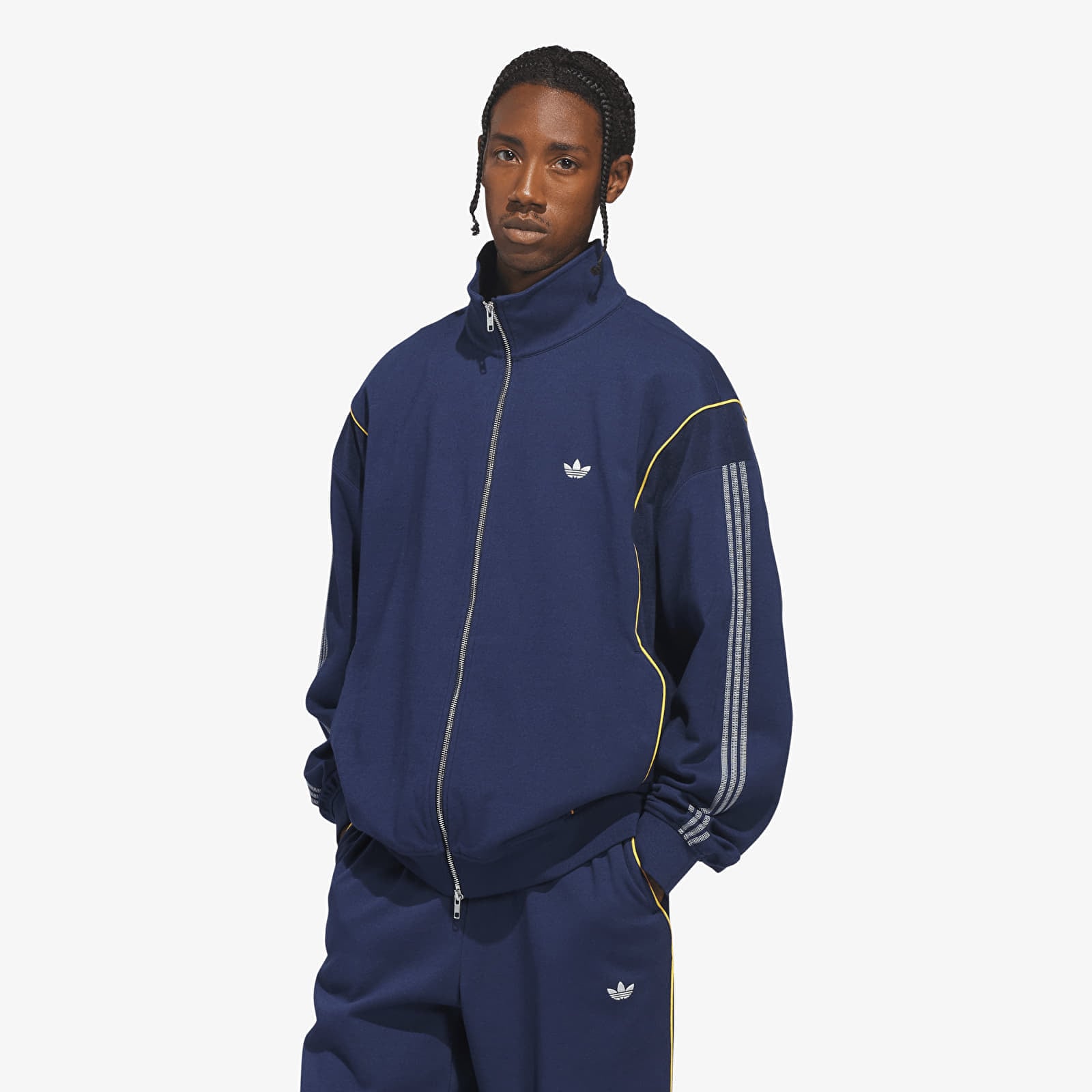 Суитшърт adidas City Terrace Track Track Top UNISEX Night Indigo M