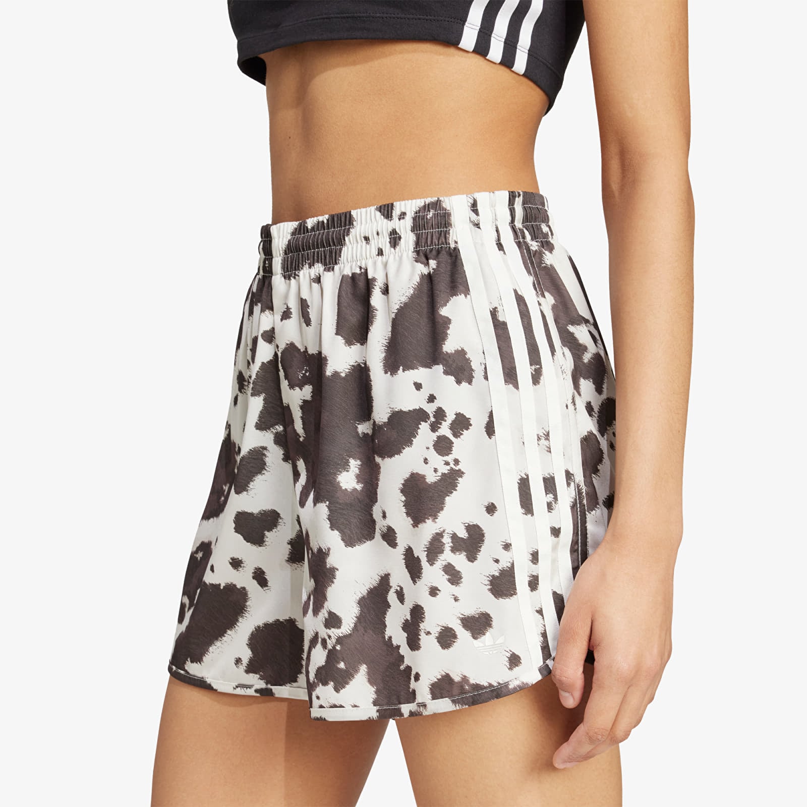 Women's Shorts adidas Satin Shorts Multicolor/ Off White