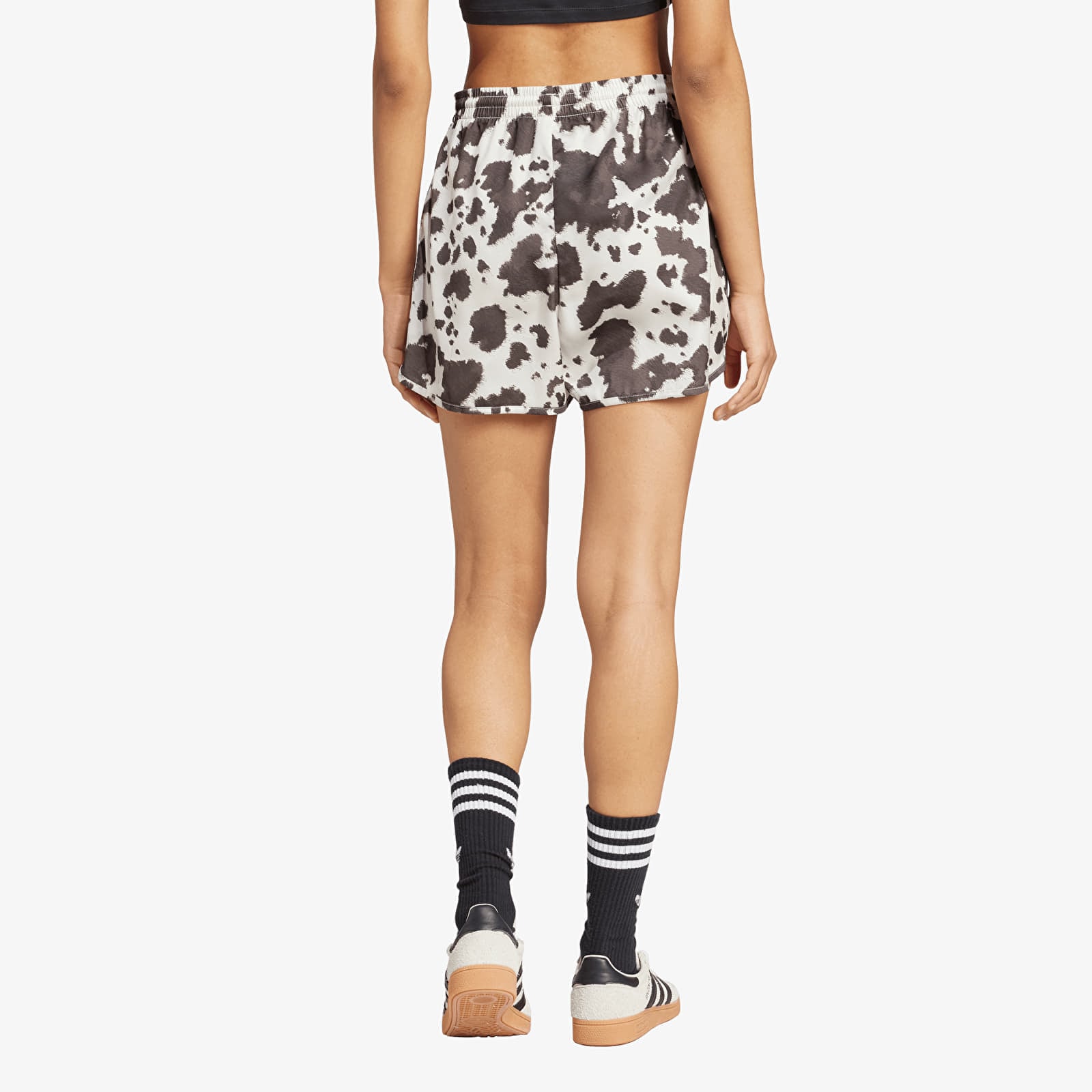 Women's Shorts adidas Satin Shorts Multicolor/ Off White