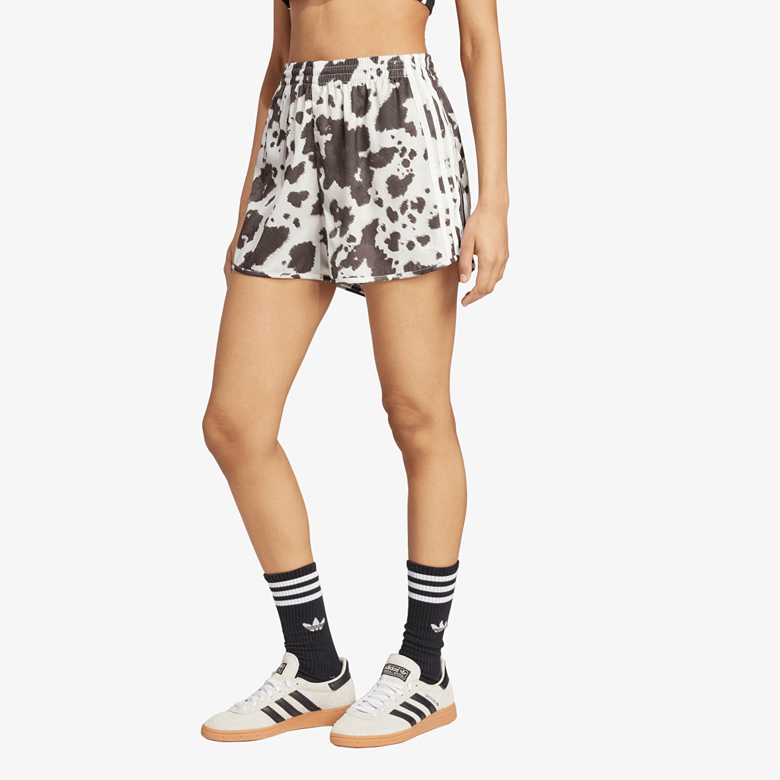 Къси панталони adidas Satin Shorts Multicolor/ Off White L