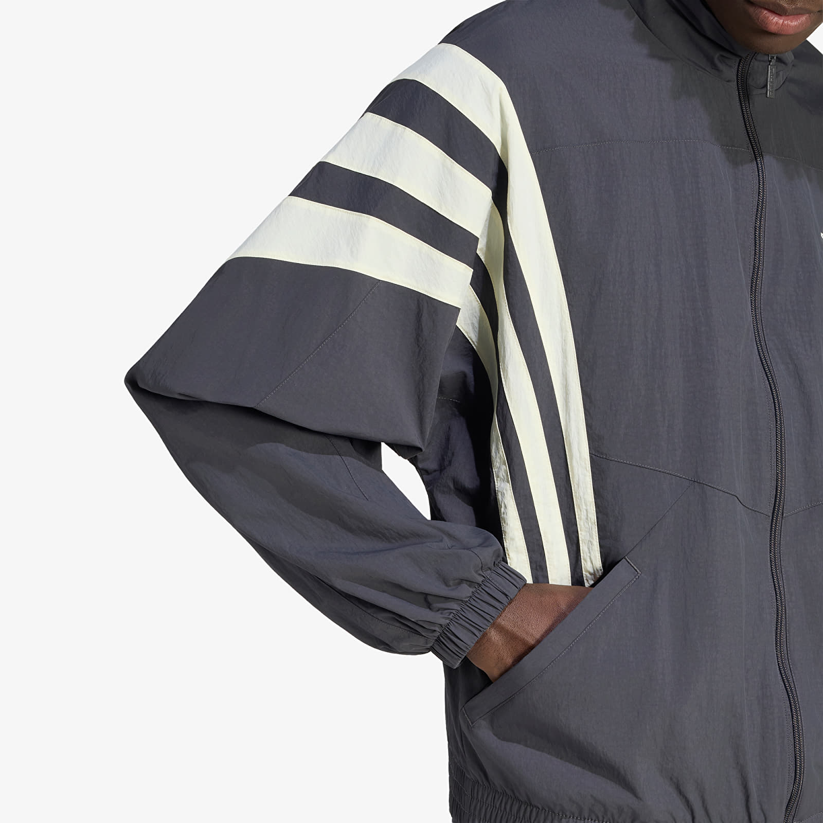 Herrenjacken adidas Santiago Track Jacket Utility Black