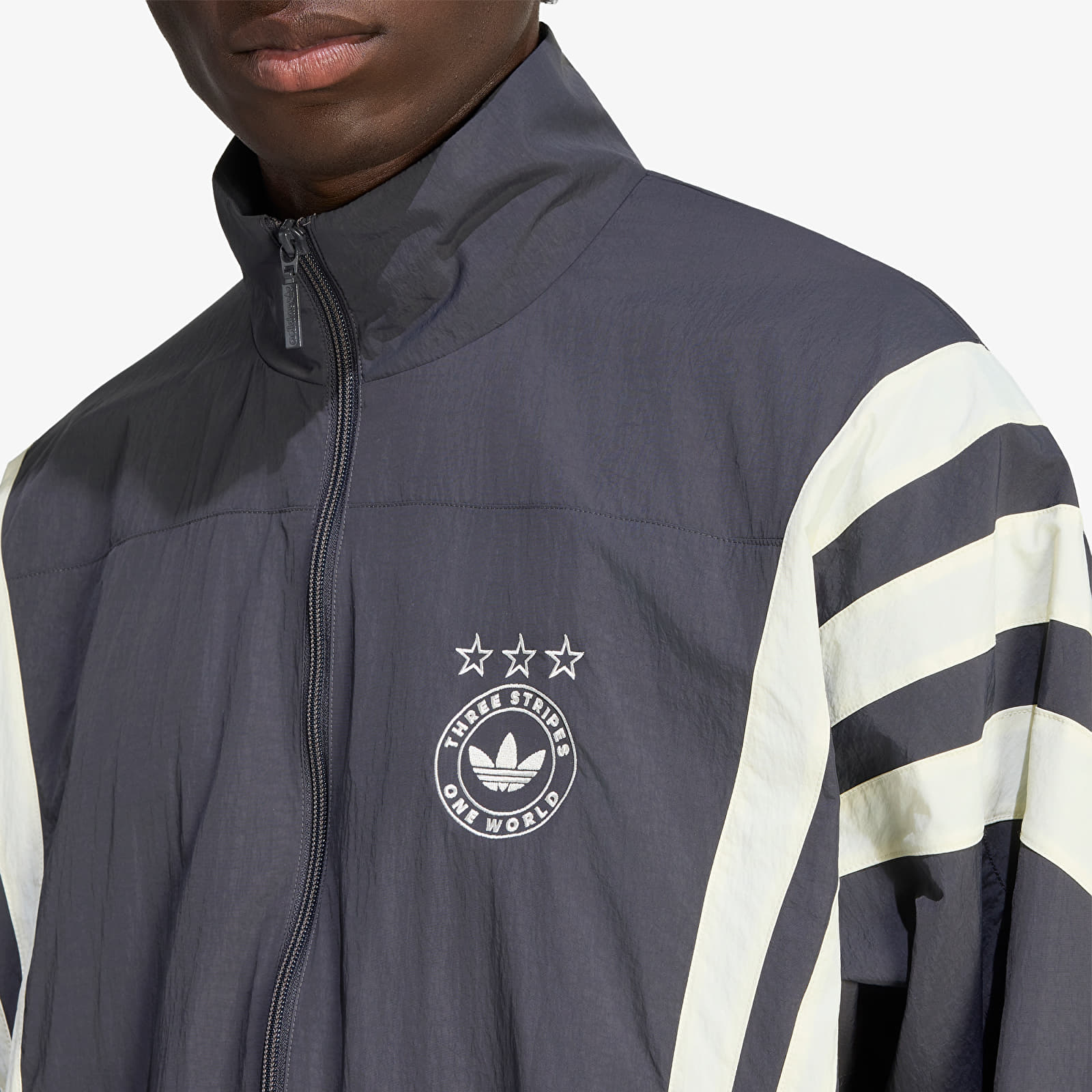 Herrenjacken adidas Santiago Track Jacket Utility Black