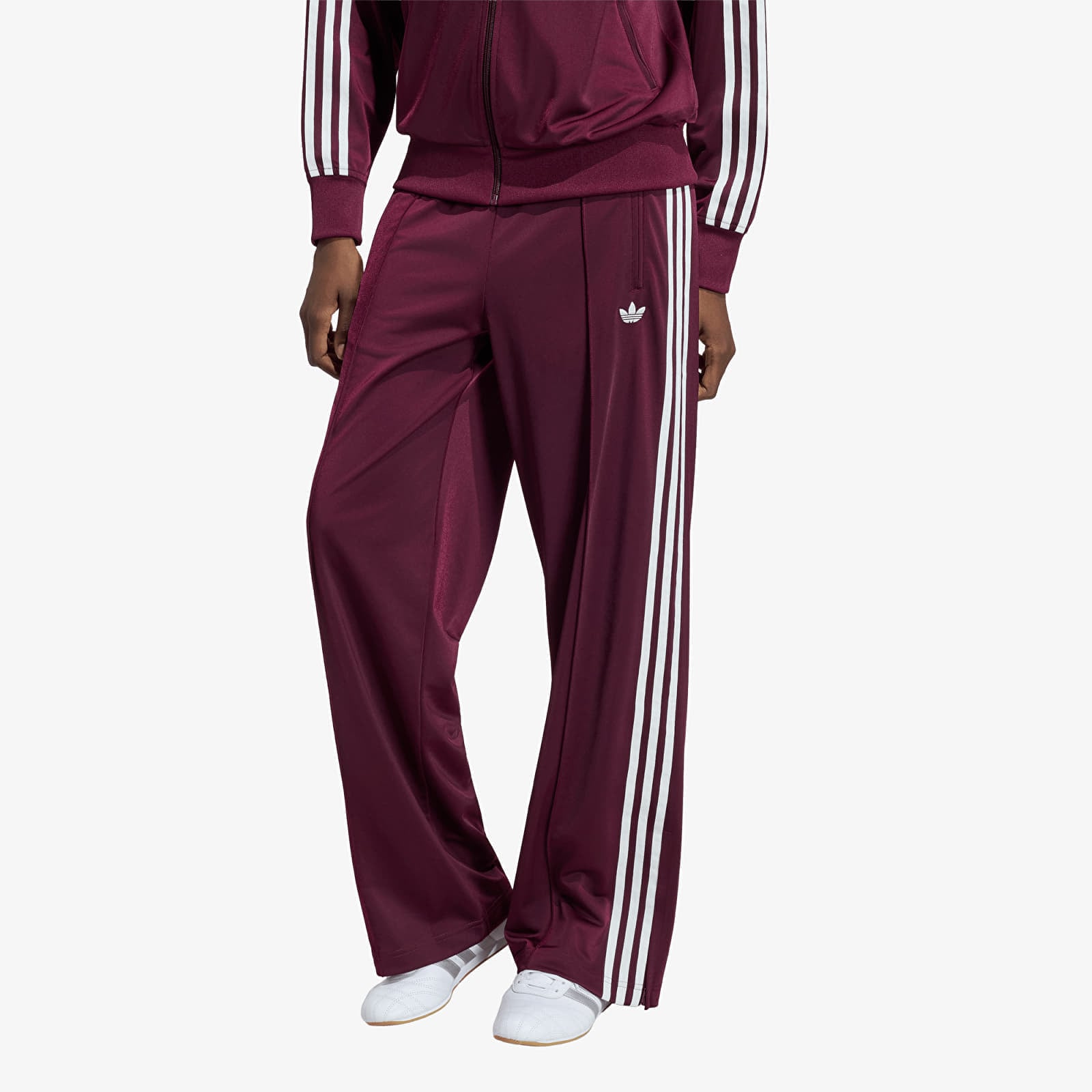 Потници adidas Firebird Adicolor Loose Track Tracksuit Bottoms Maroon S