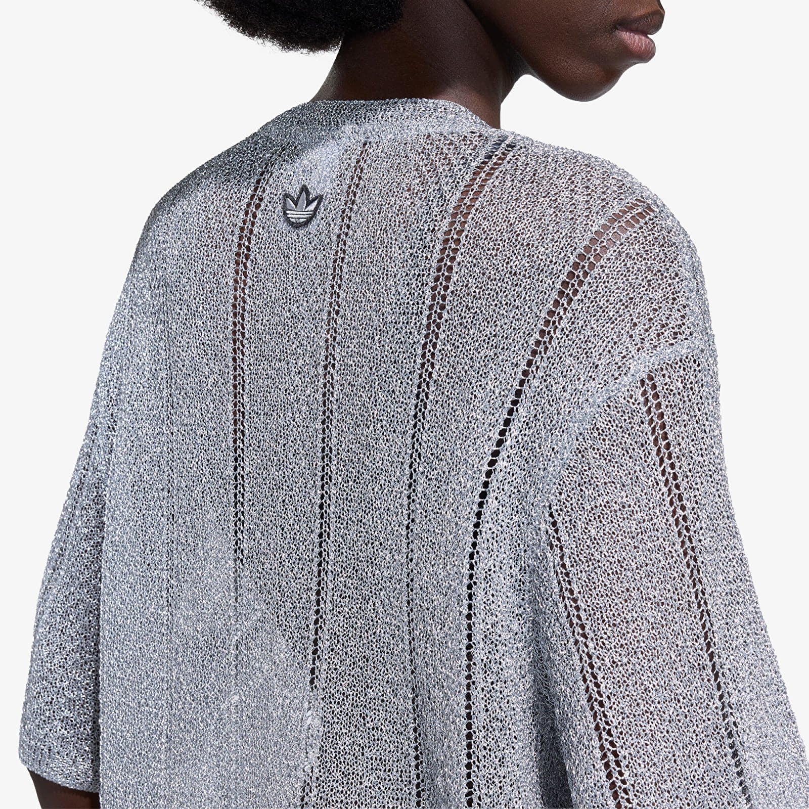 Maglie da donna adidas Adilenium Season 5 Silver Knitted Jersey Antique Silver