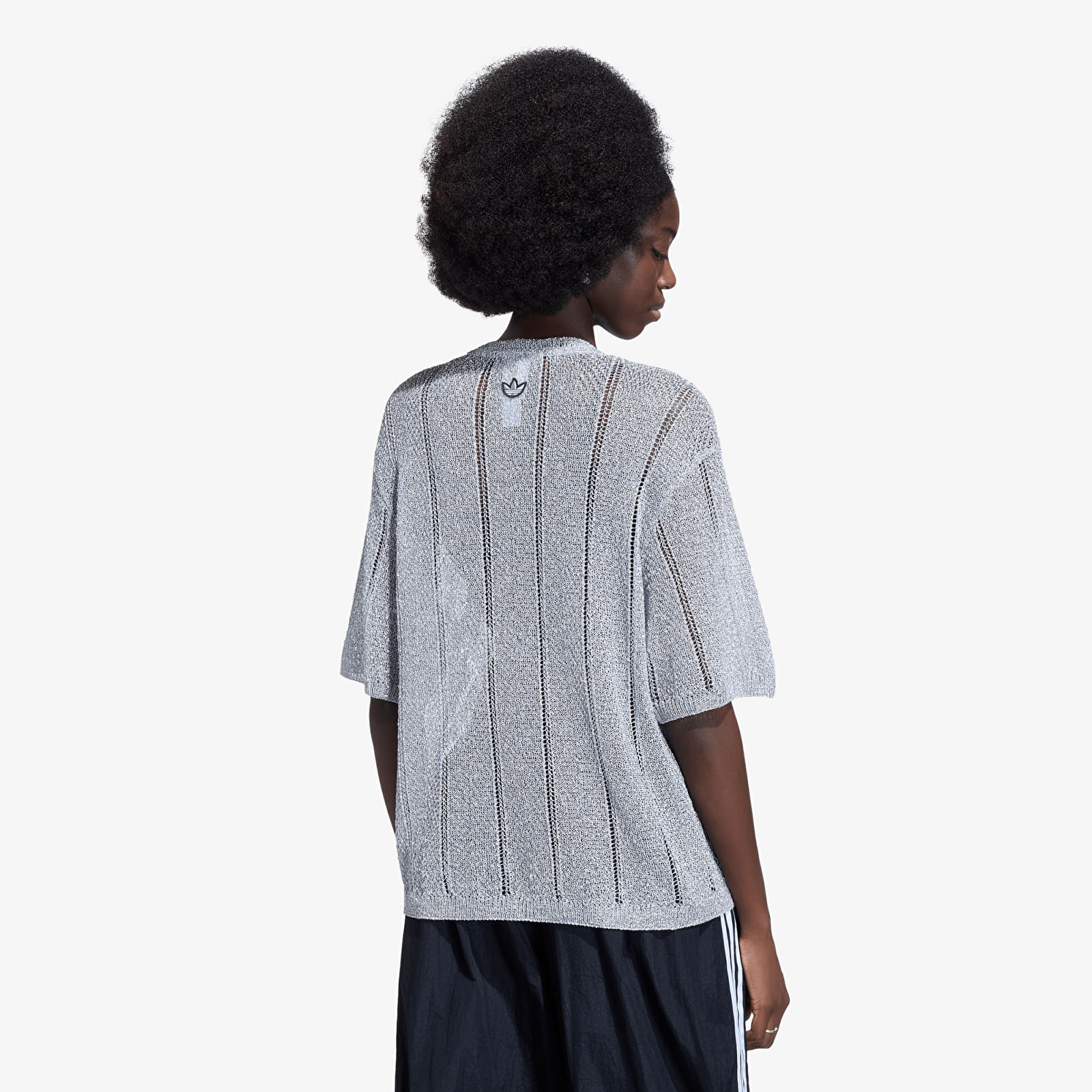 Maglie da donna adidas Adilenium Season 5 Silver Knitted Jersey Antique Silver