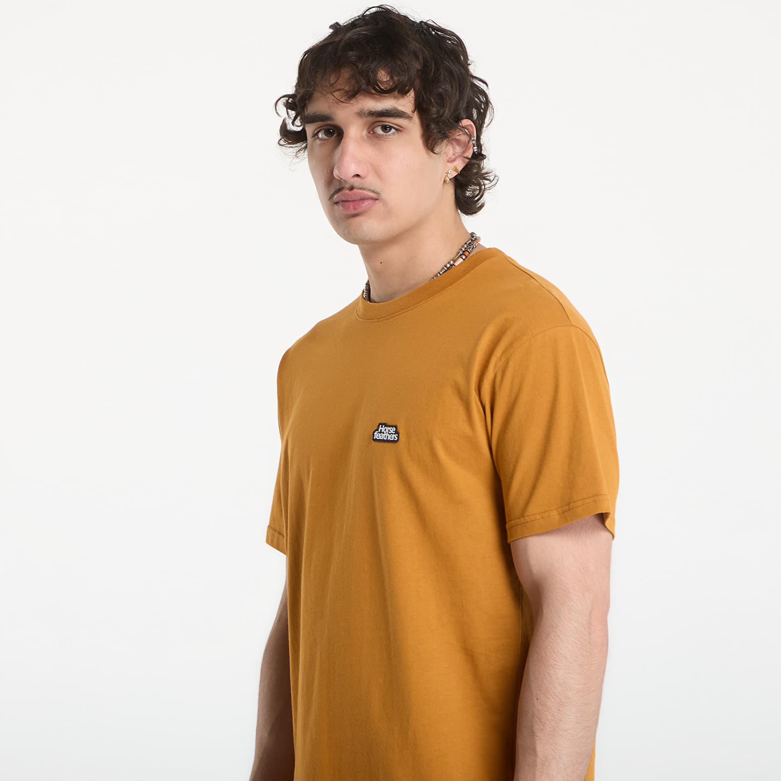 T-Shirts Männer Horsefeathers Agent T-Shirt Pumpkin