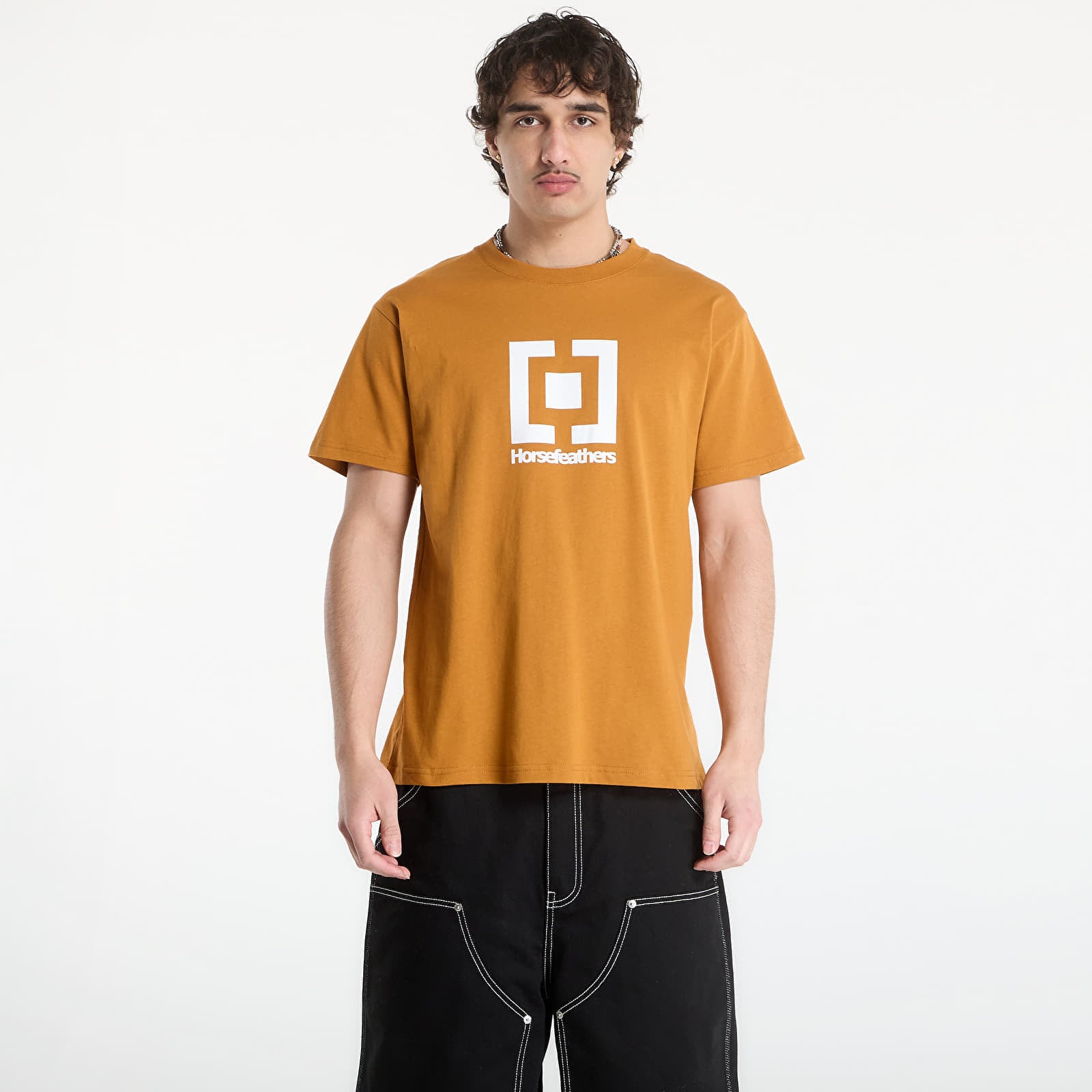 Тениска Horsefeathers Base T-Shirt Pumpkin XL