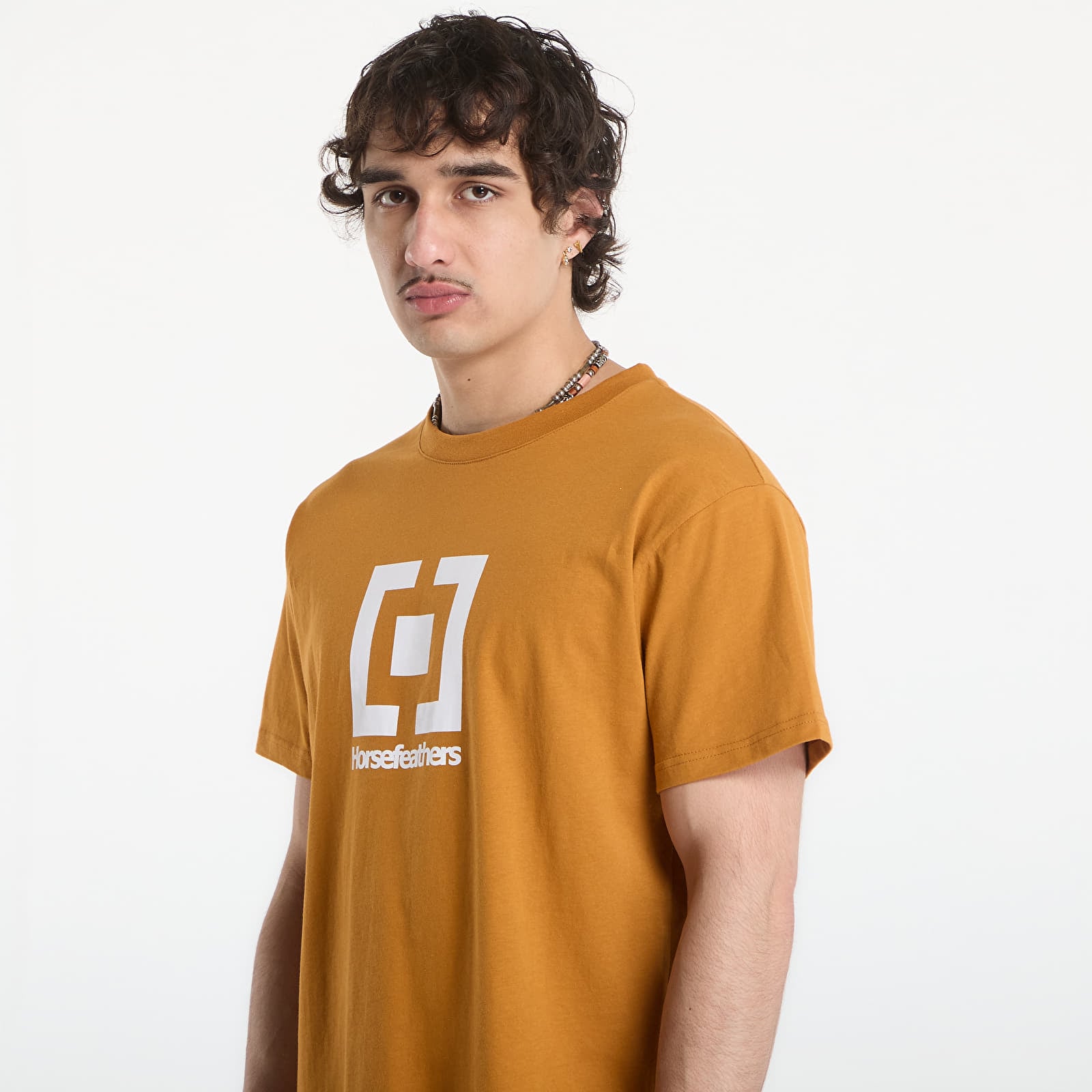 T-Shirts Männer Horsefeathers Base T-Shirt Pumpkin