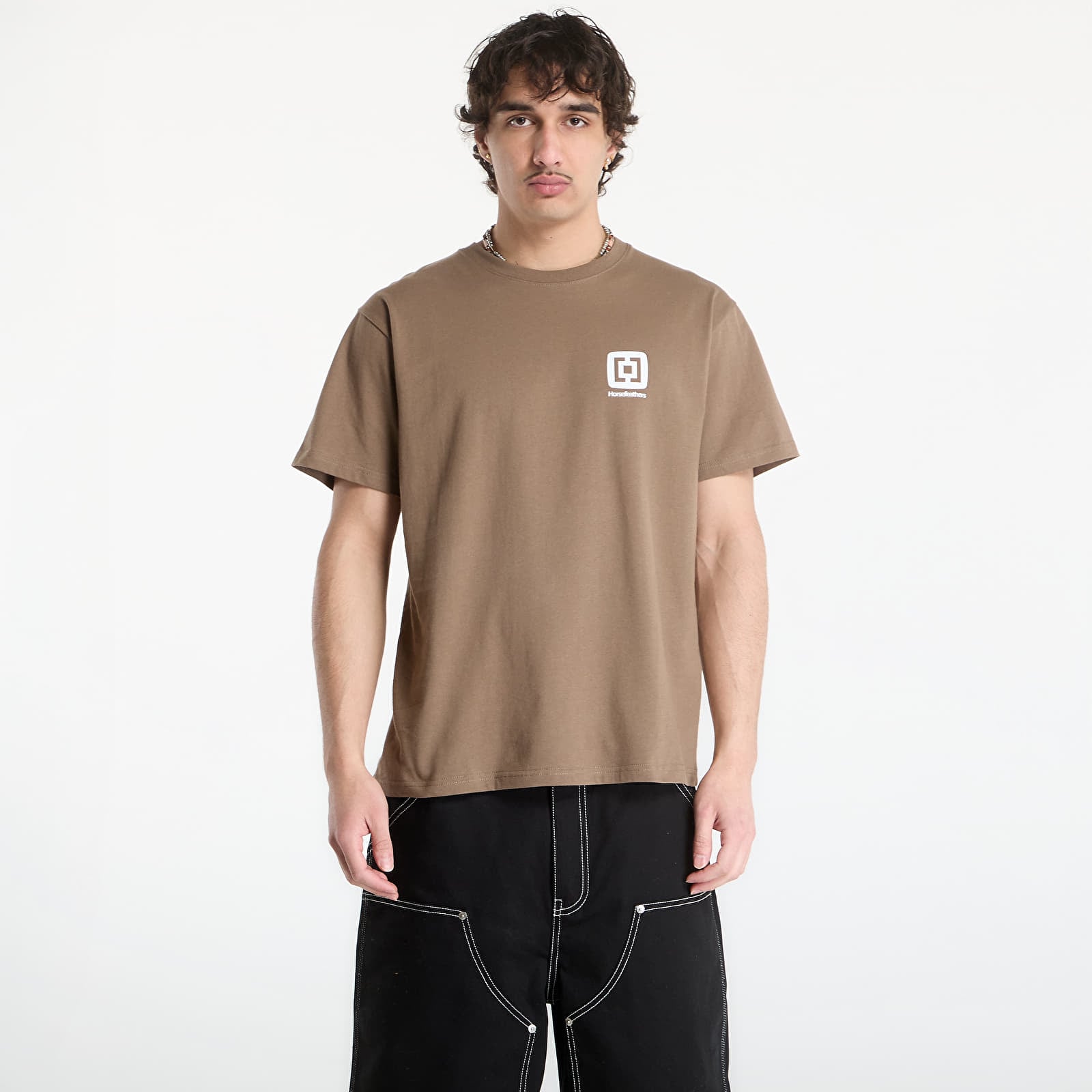 Pánská trička Horsefeathers Mini Logo T-Shirt Fossil