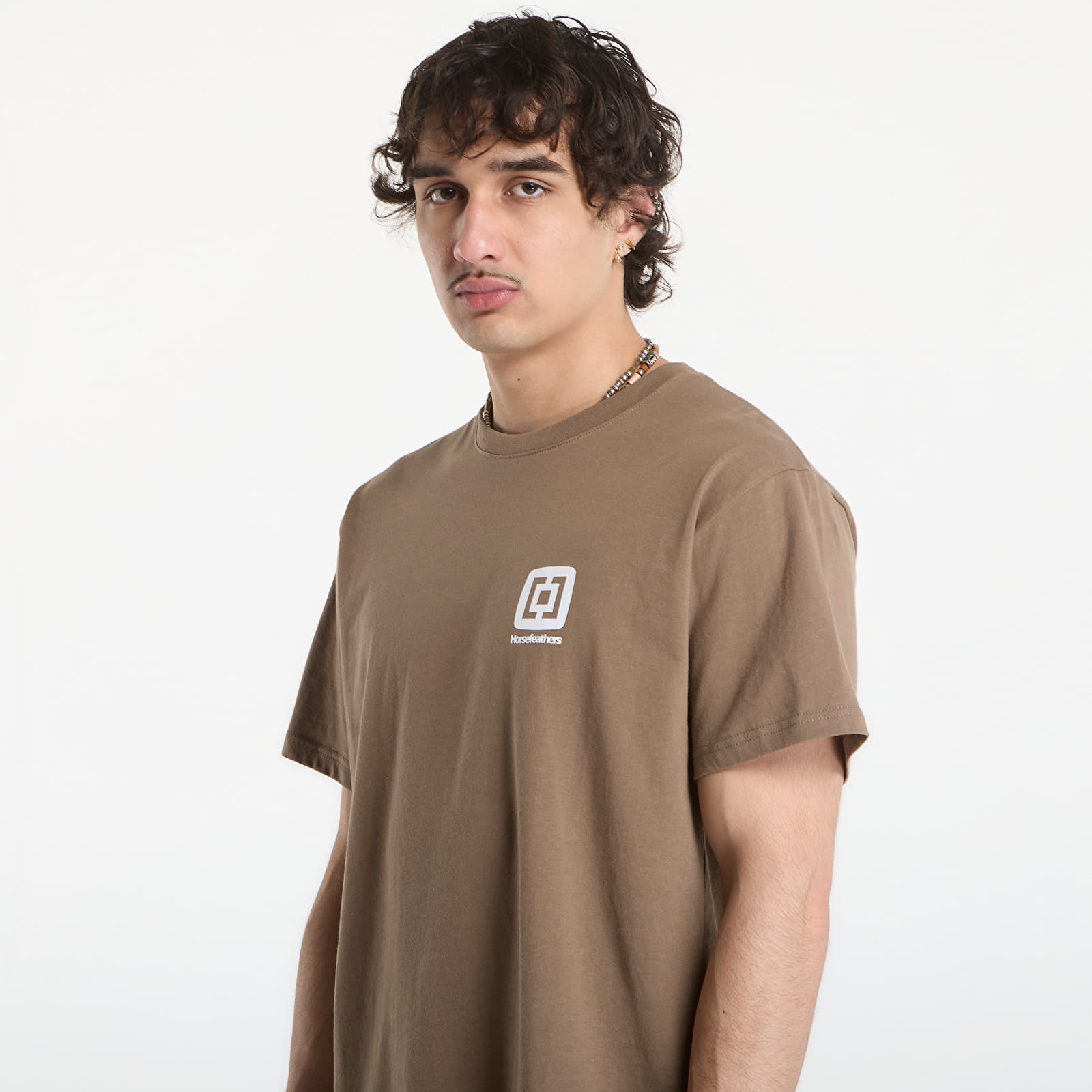 Pánská trička Horsefeathers Mini Logo T-Shirt Fossil